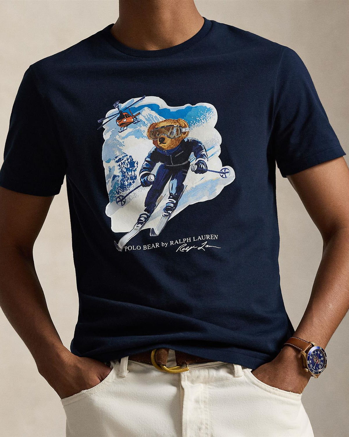 T-Shirt Bear - Navy