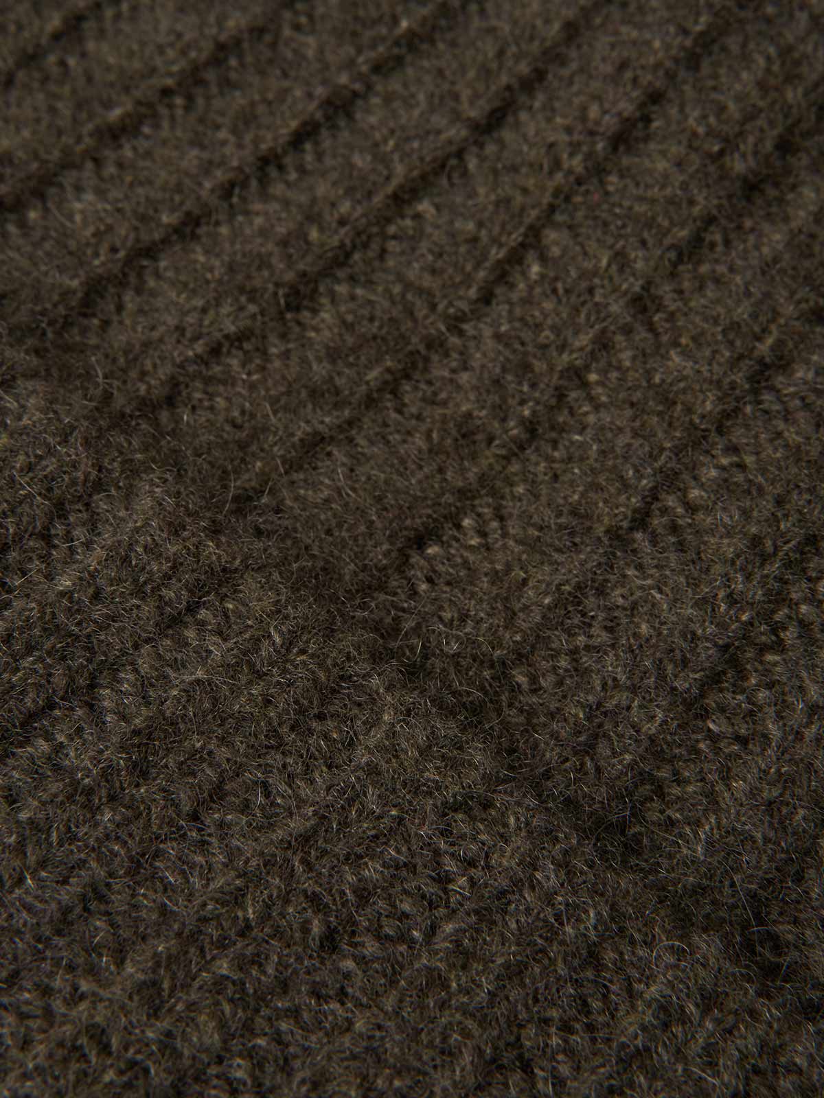 Soft Rib Cashmere - Oliven