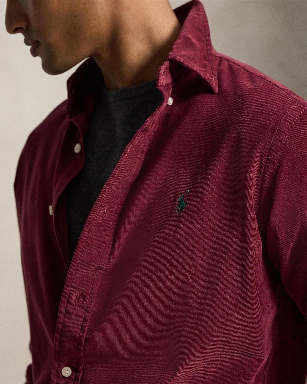 Cordroy custom fit - Burgunder