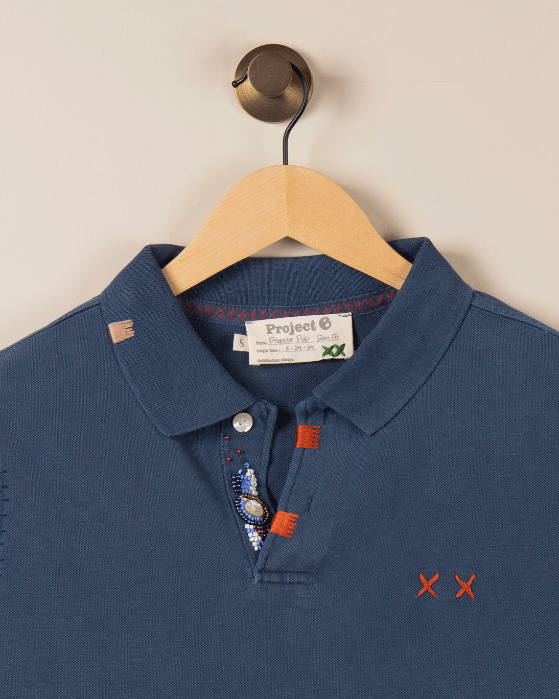 Prepster Polo Slim fit - Blå