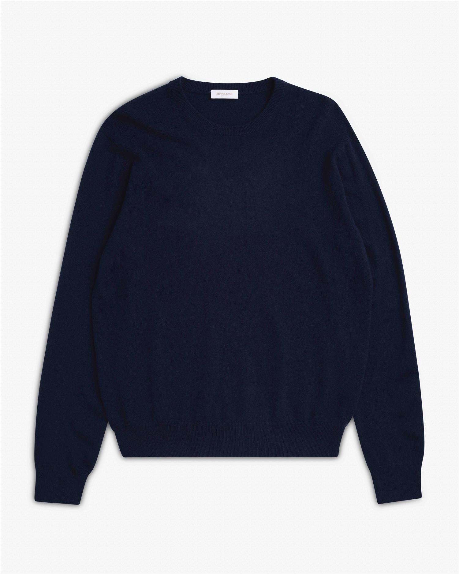 Rundhals Genser - Navy