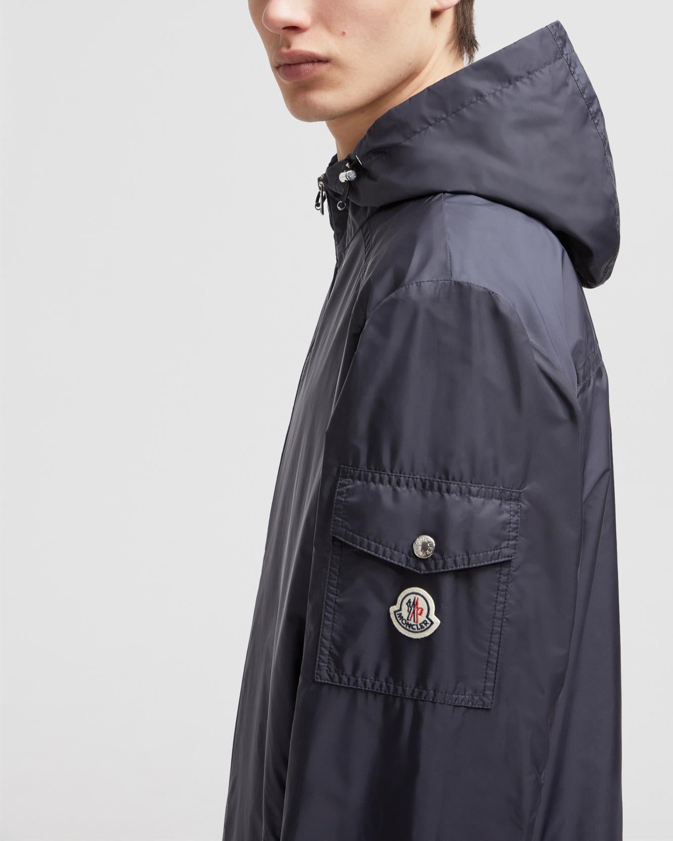 Regnjakke med Hette Etiache - Navy