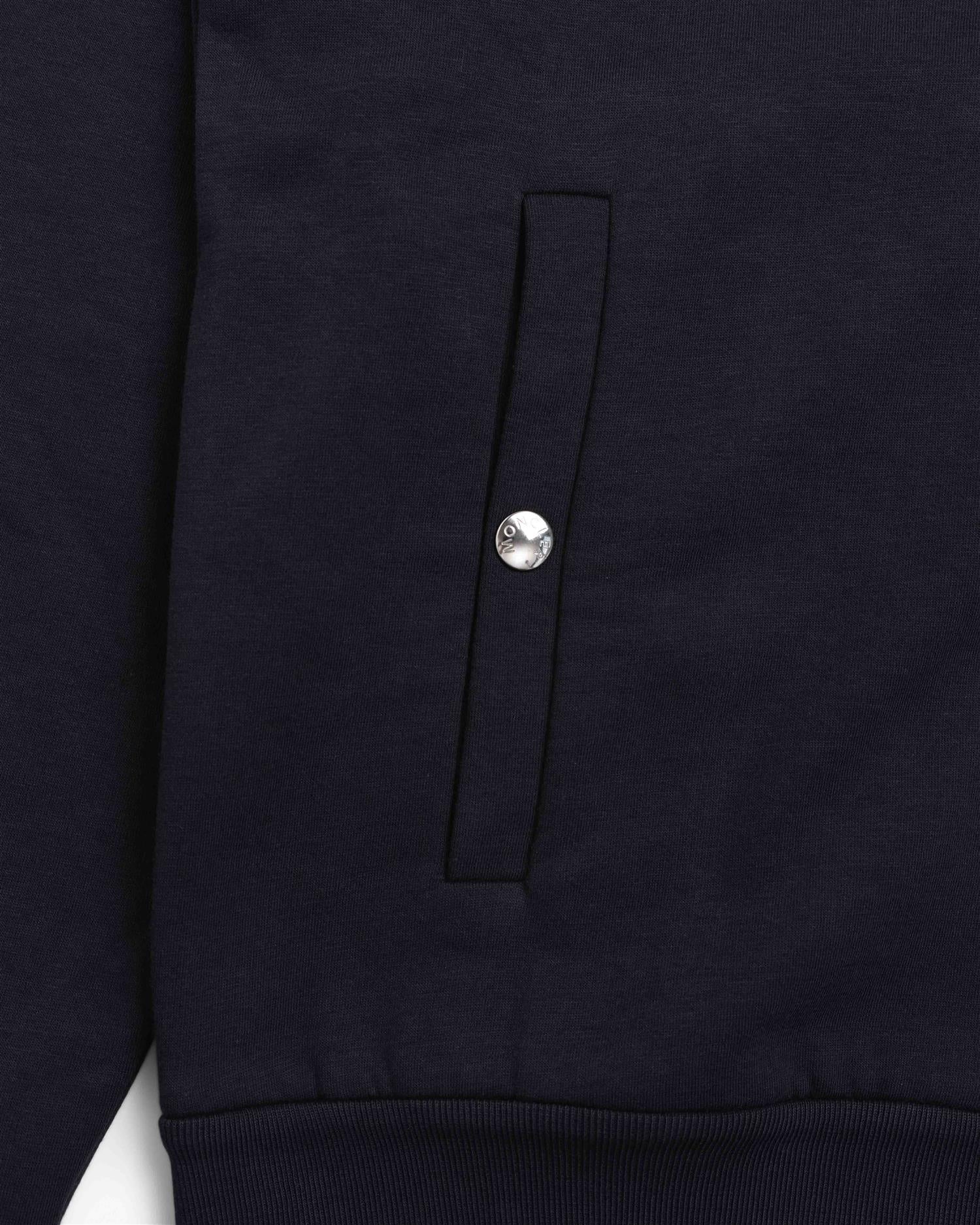 Cardigan Full Zip - Navy-MONCLER-www.gunnaroye.no