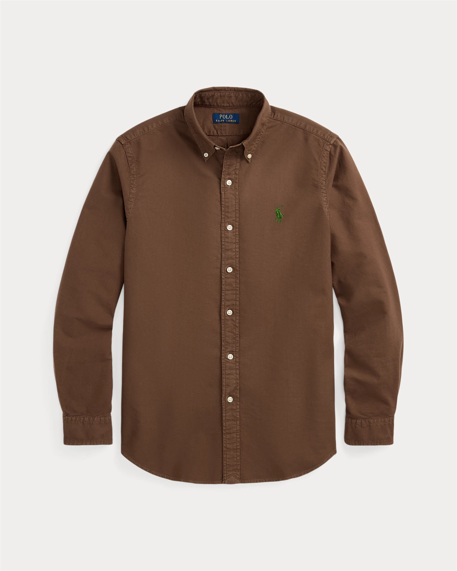 Oxford Skjorte - Brun-Polo Ralph Lauren-www.gunnaroye.no