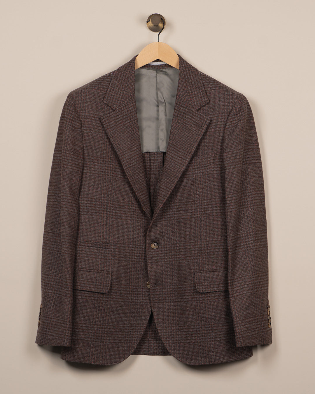Prince of Wales Tailor blazer - Rustrød