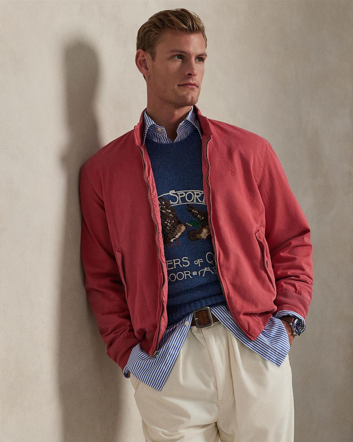 Windbreaker Vasket - Rød