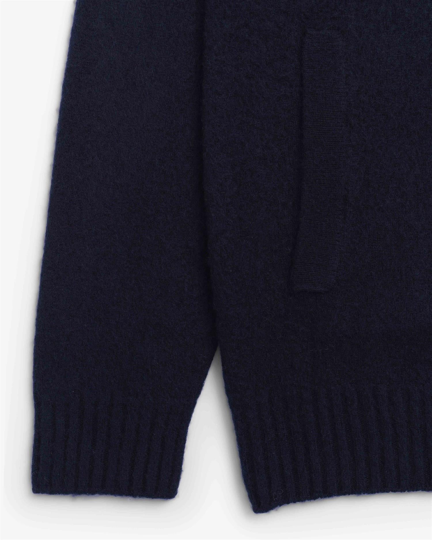 Full Zip Cardigan - Navy-Drumohr-www.gunnaroye.no