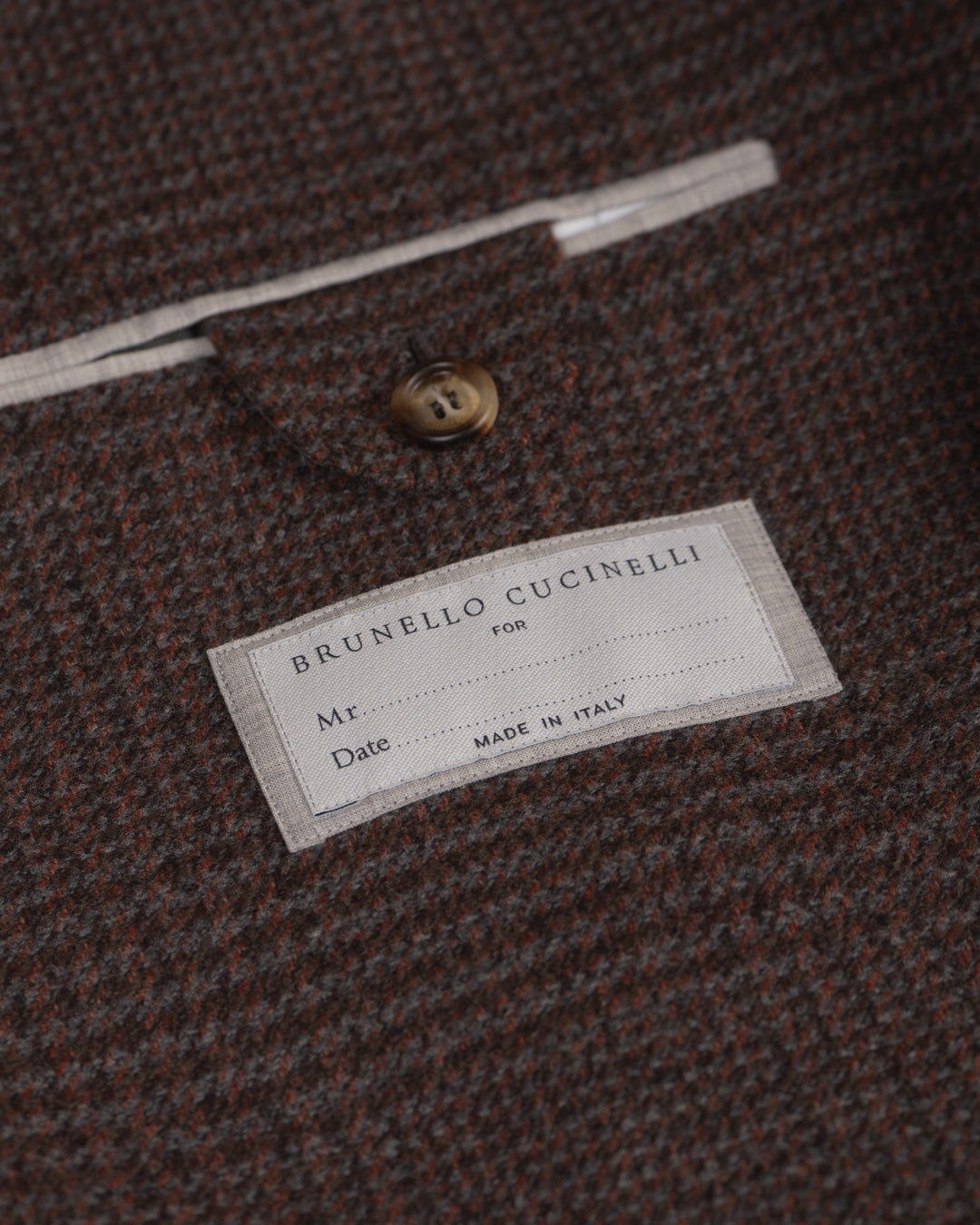 Prince of Wales Tailor blazer - Rustrød