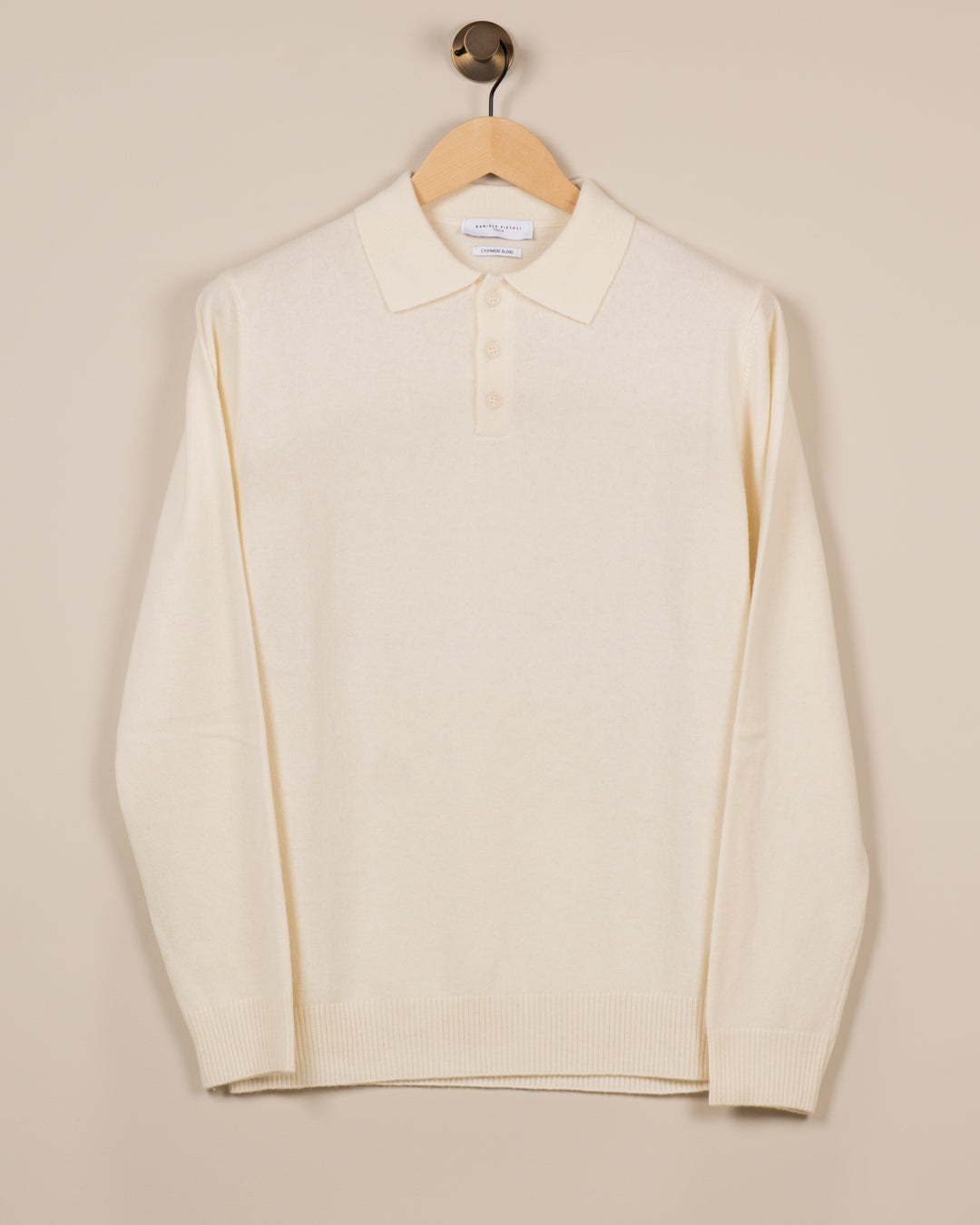 Polo Longsleeve - Krem