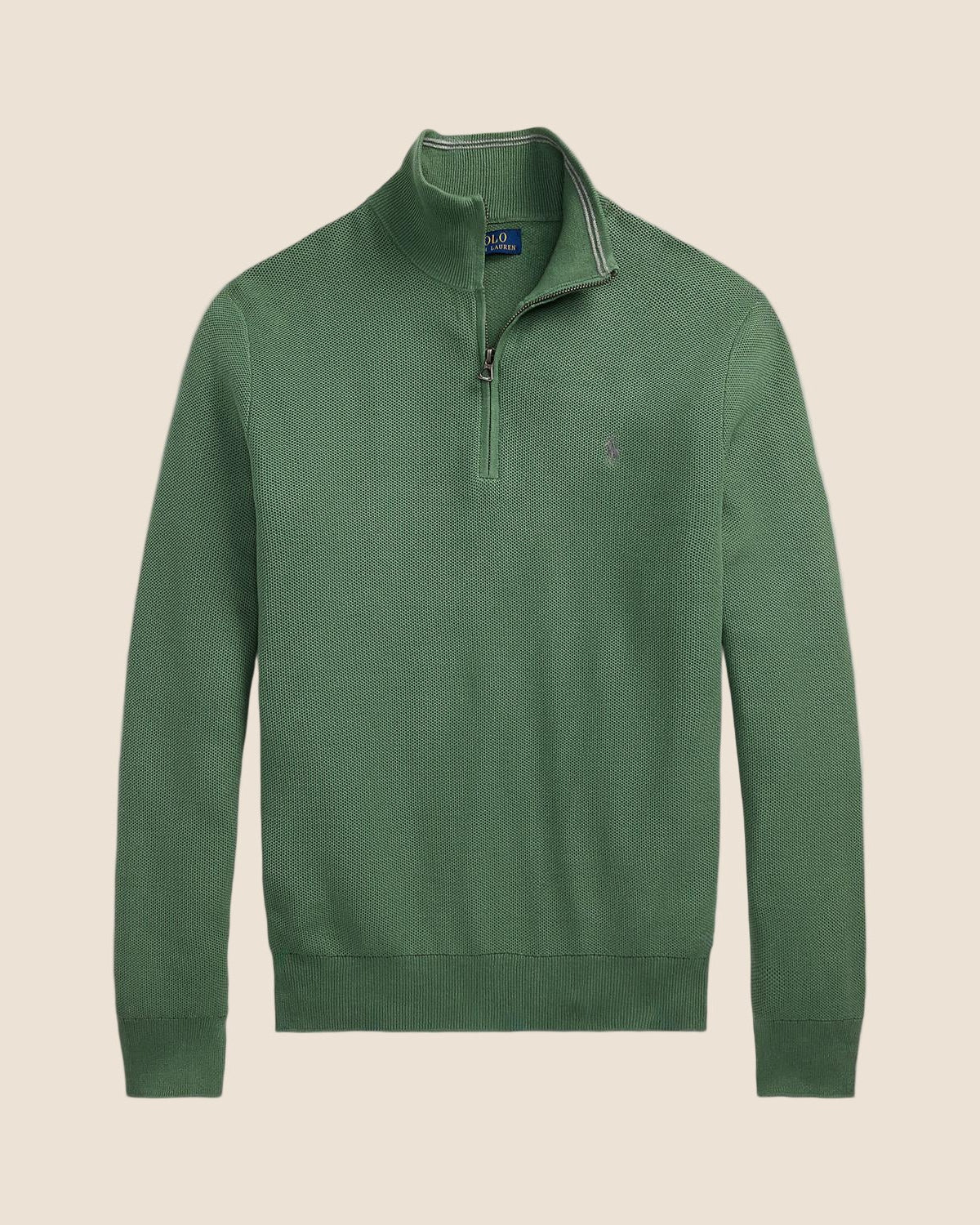 Half Zip - Grønn