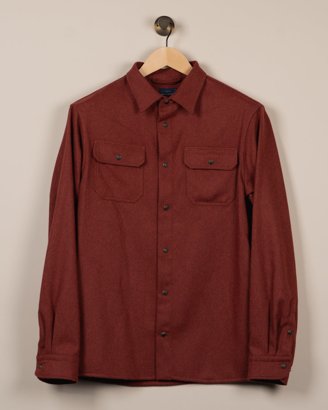 Ull Overshirt - Rød