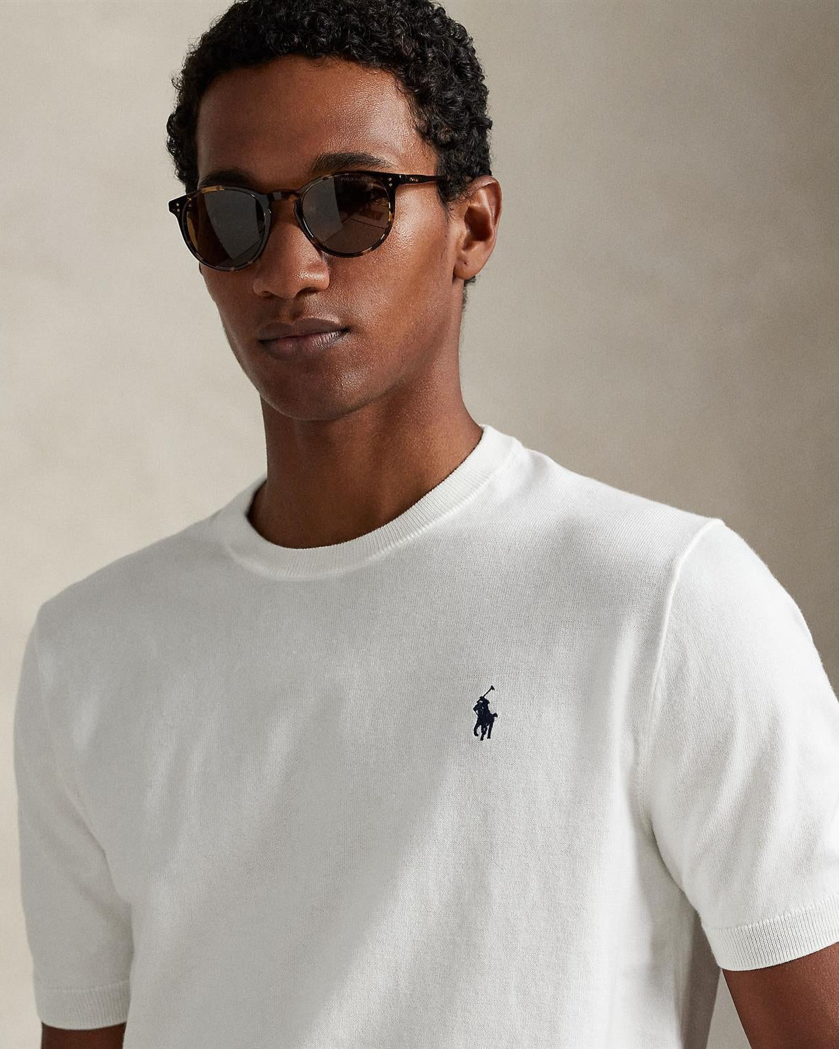 Kortermet Genser - Hvit