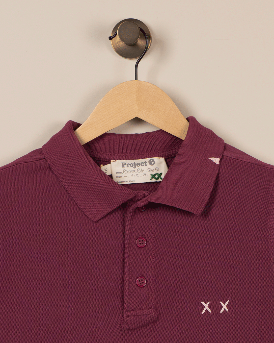 Pique m/Prepster på Krave -Lilla