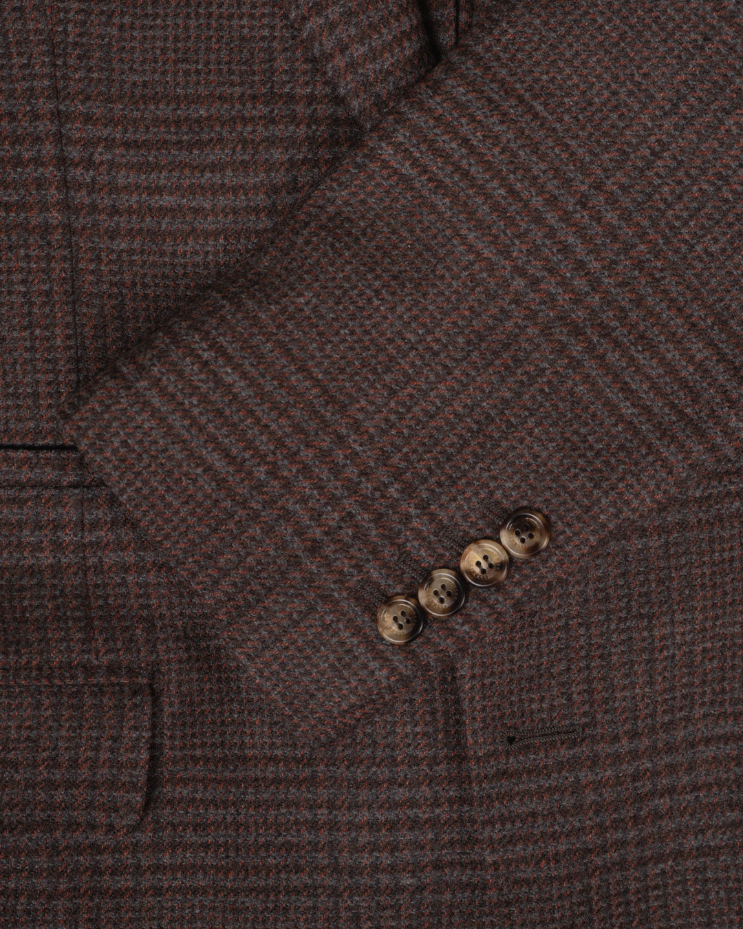 Prince of Wales Tailor blazer - Rustrød