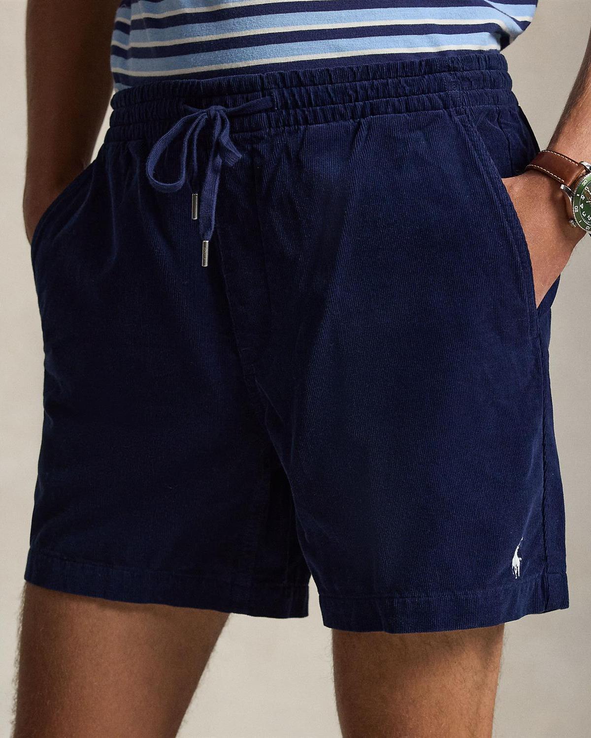 Cord Shorts - Navy