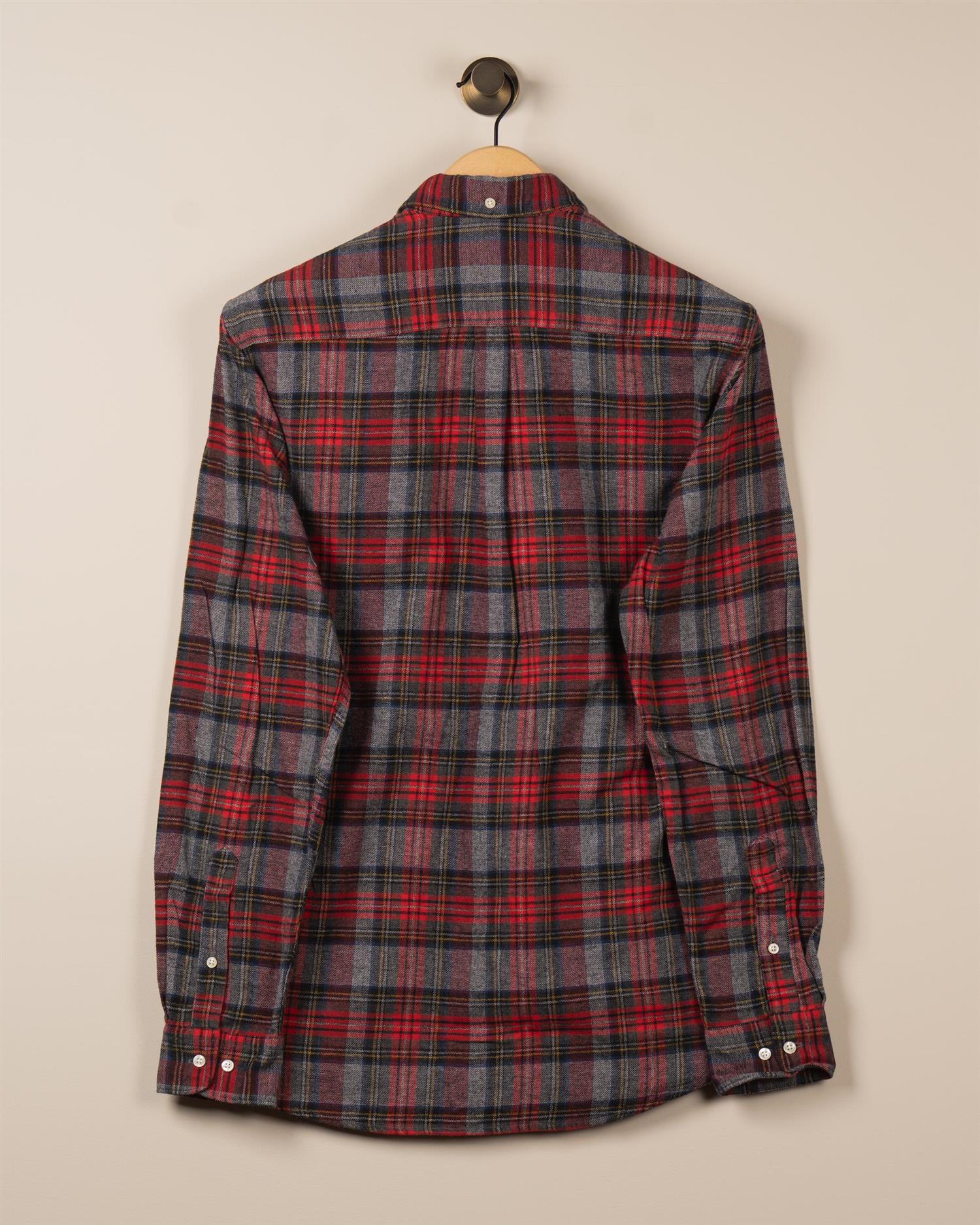 Barbour Ashroad Checked - red