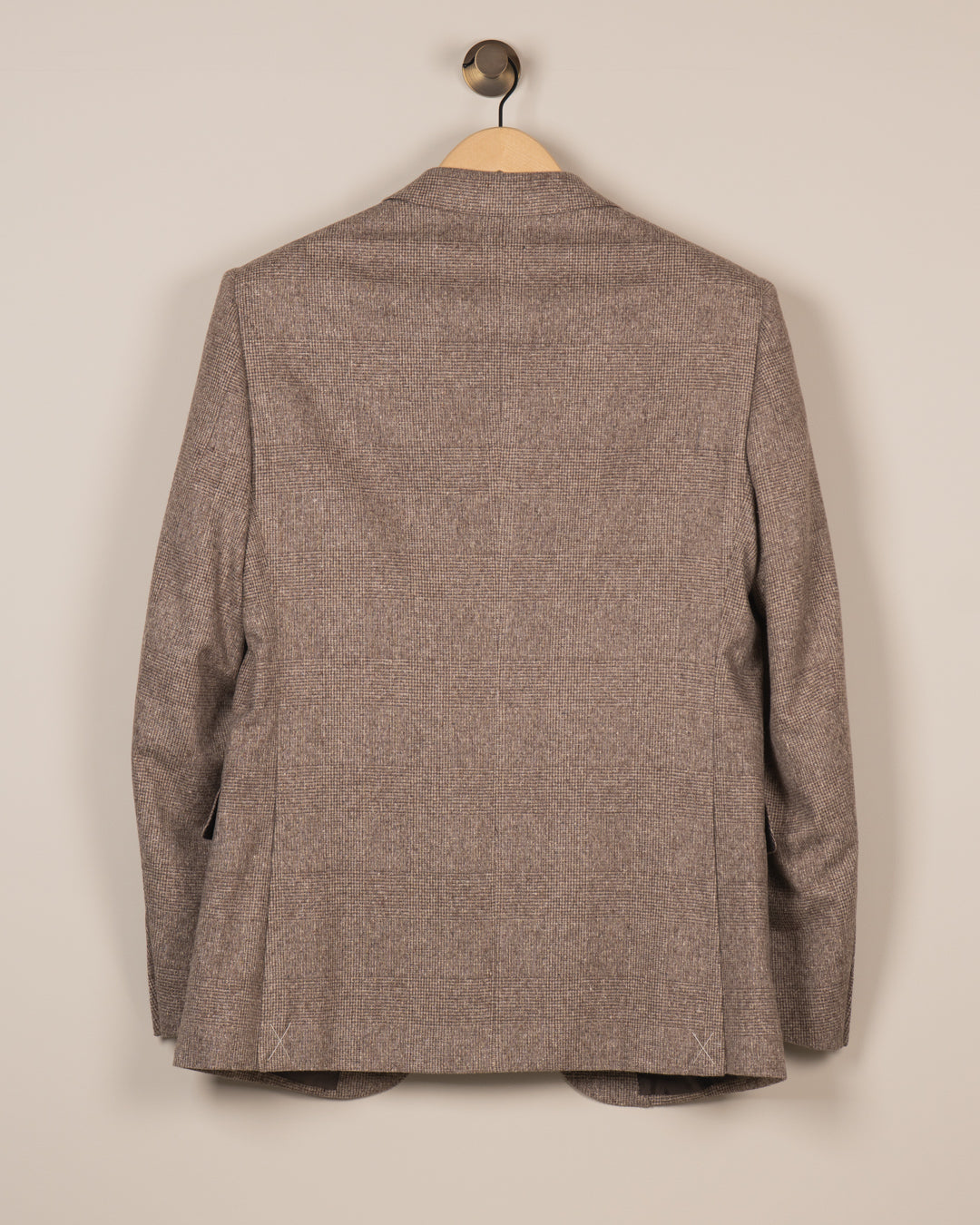 Silk & Wool Bland Jacket - Beige