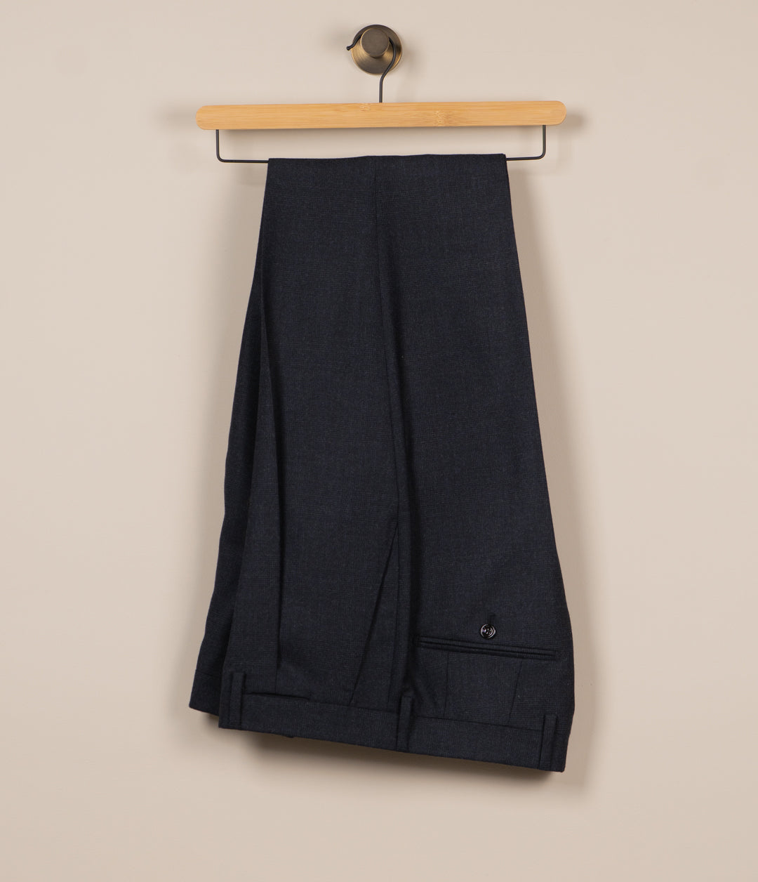 Rutet Navy Dress
