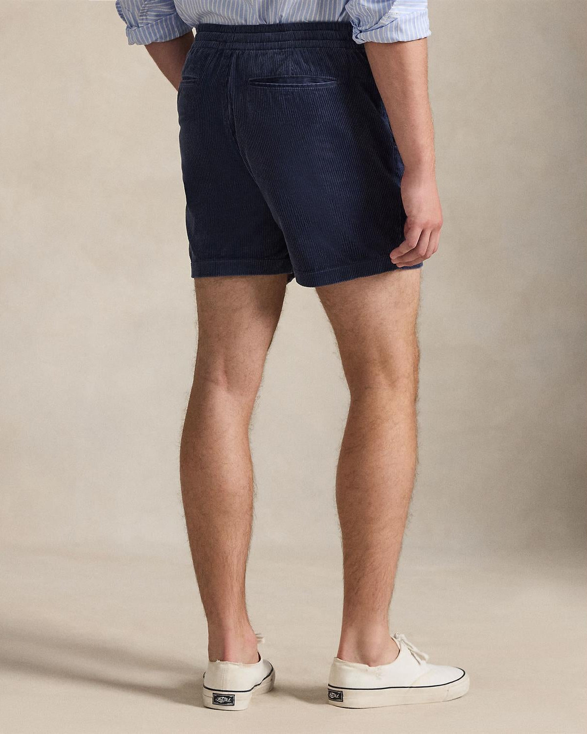 Cord Shorts - Navy