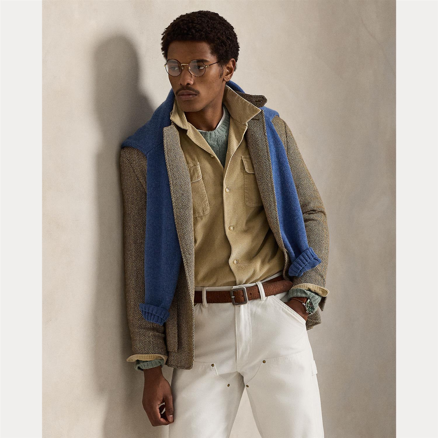 Cord Skjorte - Beige