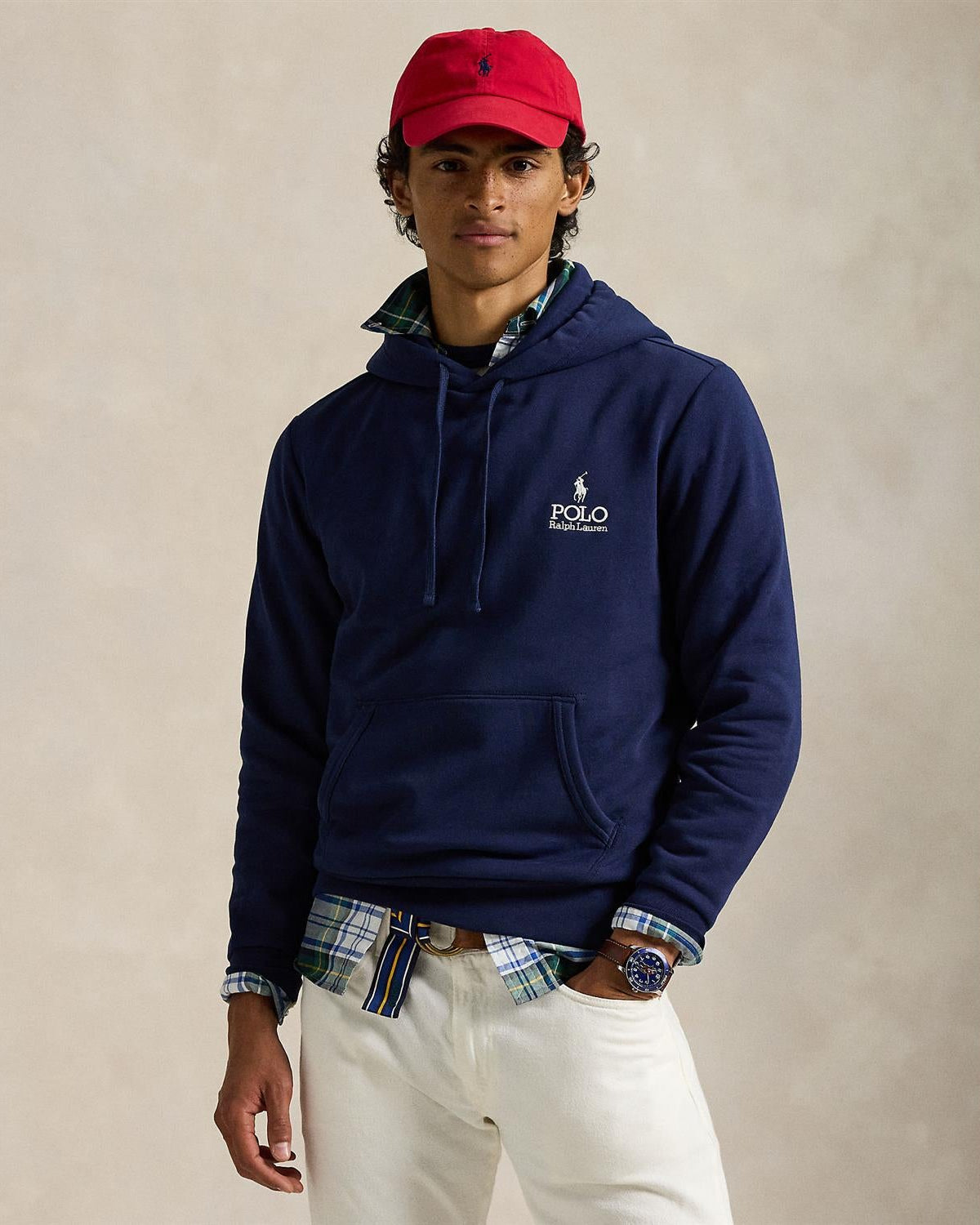 Hoodie M/Logo - Navy