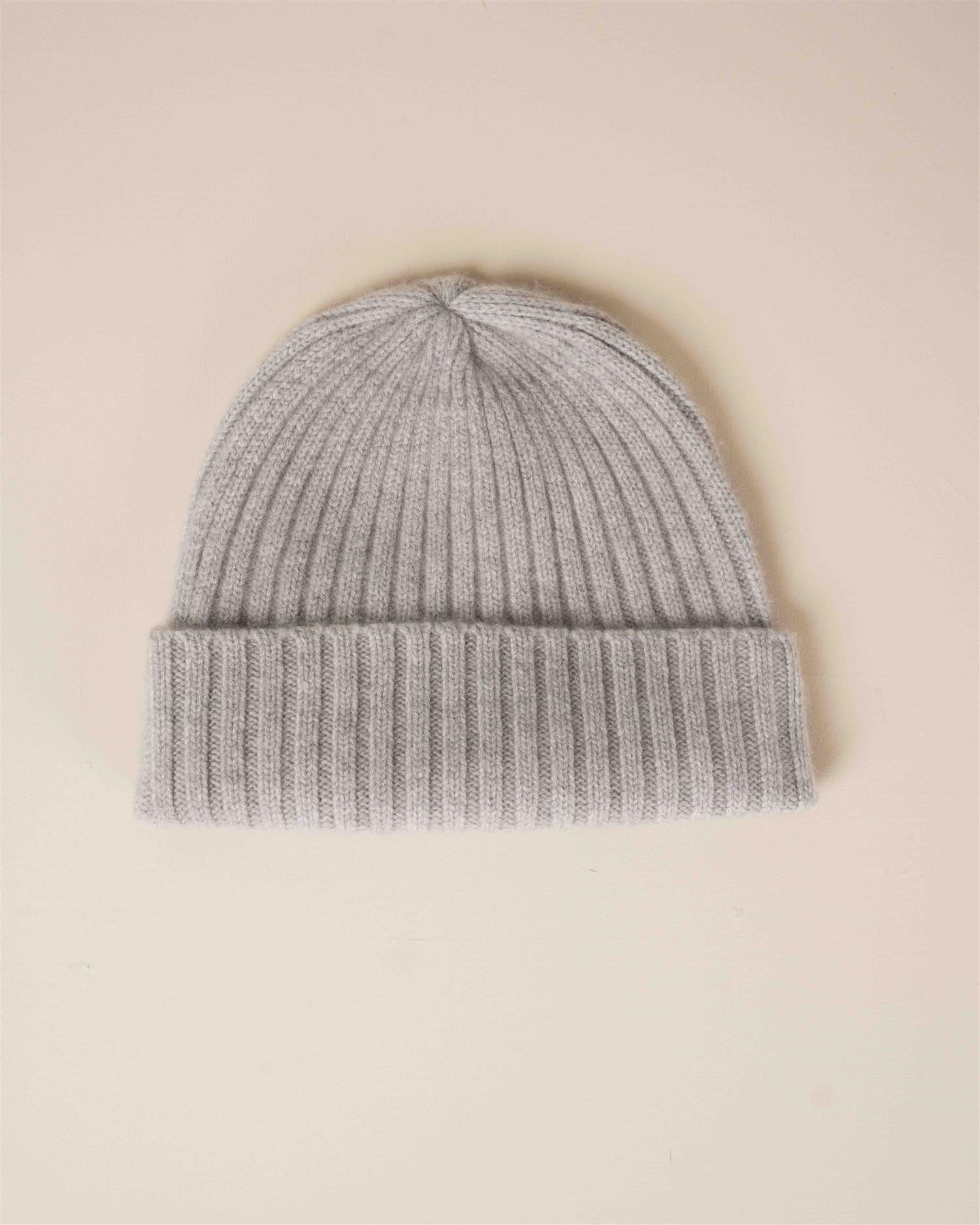 Soft Rib Cashmere - Grå