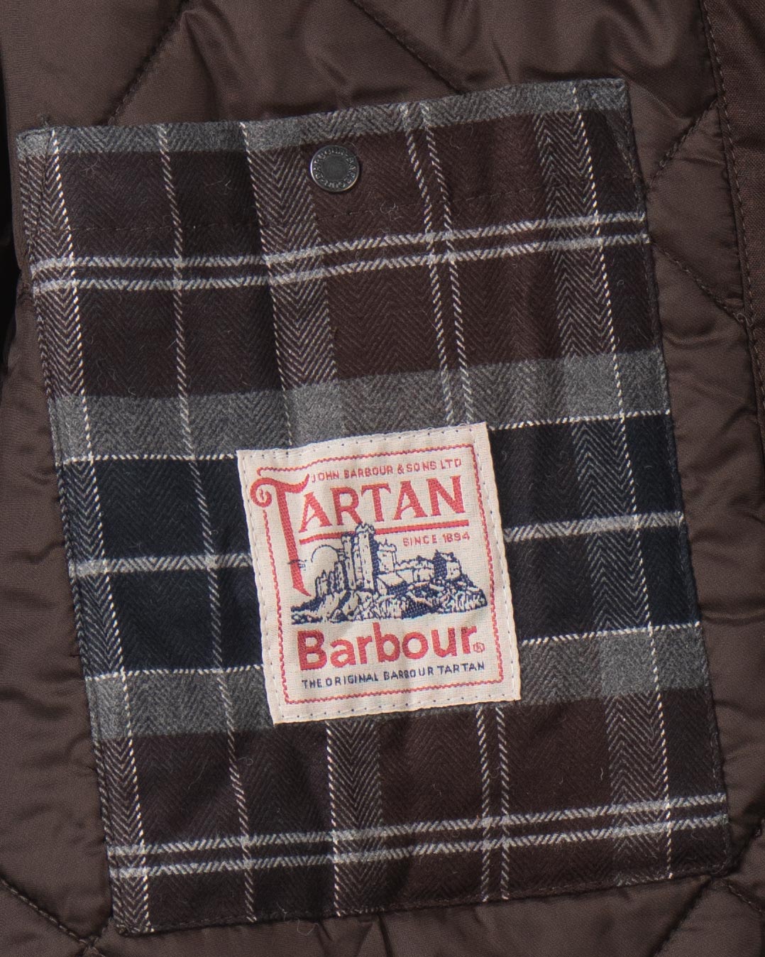 Winter Snapper Wax Jacket - Dark Brown