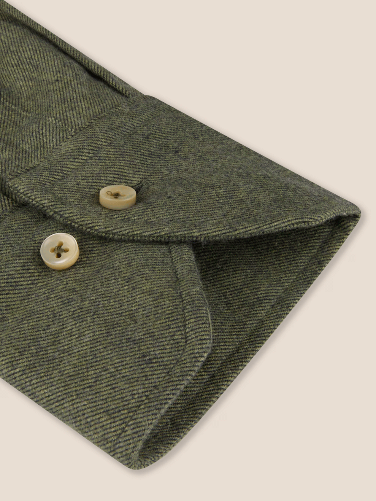 Regular Flanell Skjorte - Grønn