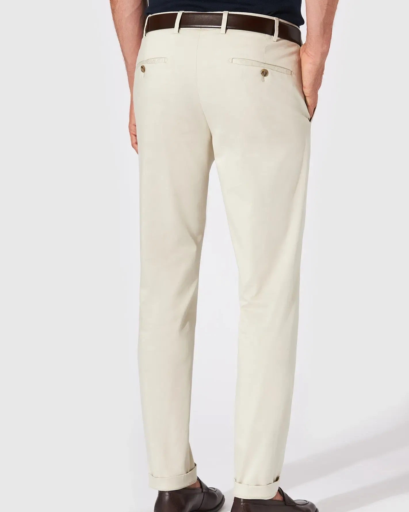 Bomulls Bukse  - Beige