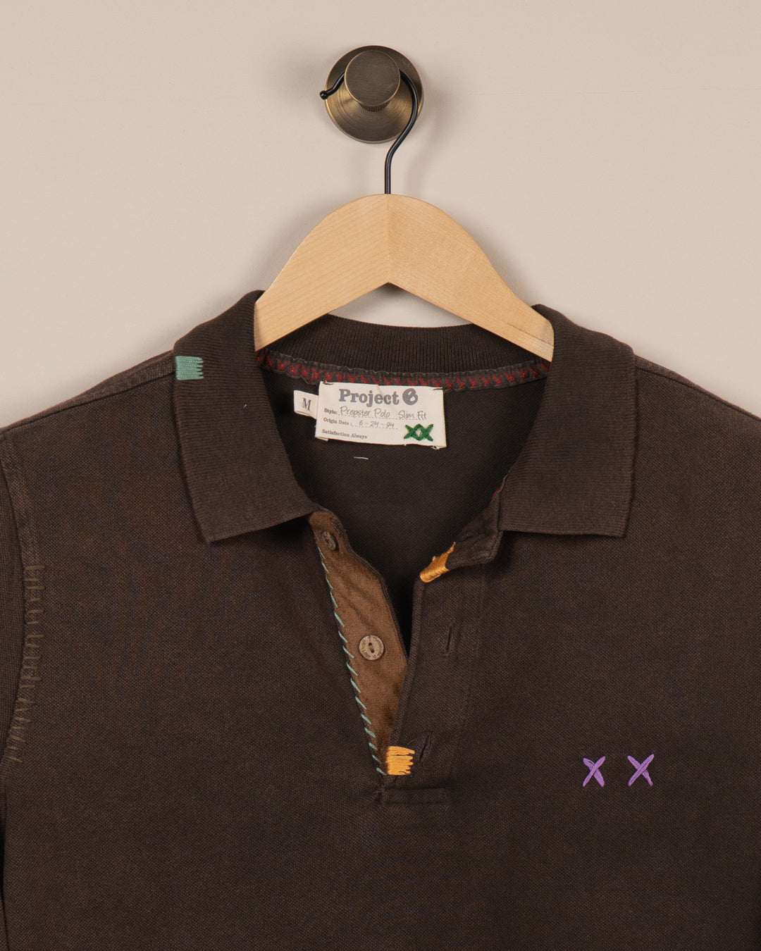 Prepster Langermet Polo - Brun