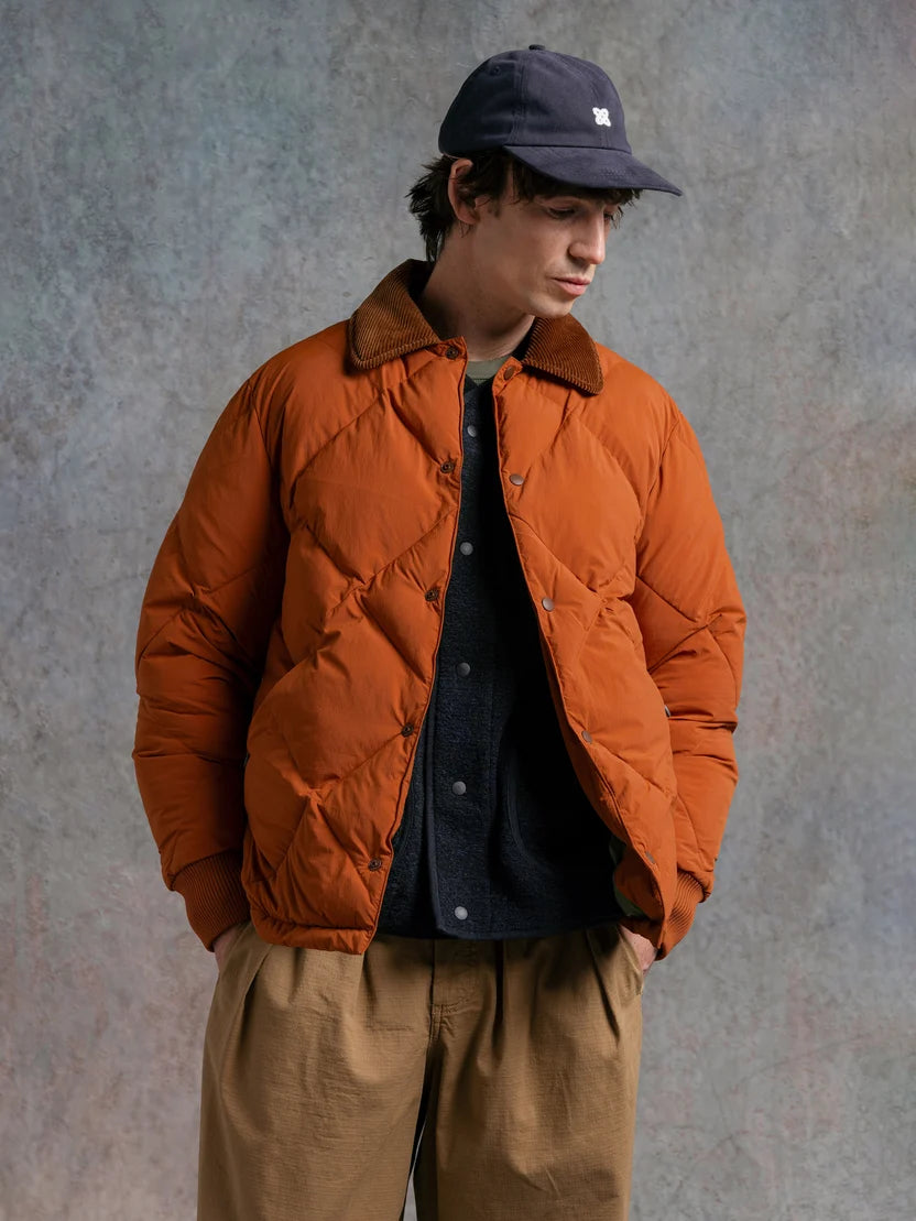 Dunbar I Rust Orange Resirkulert Nylon