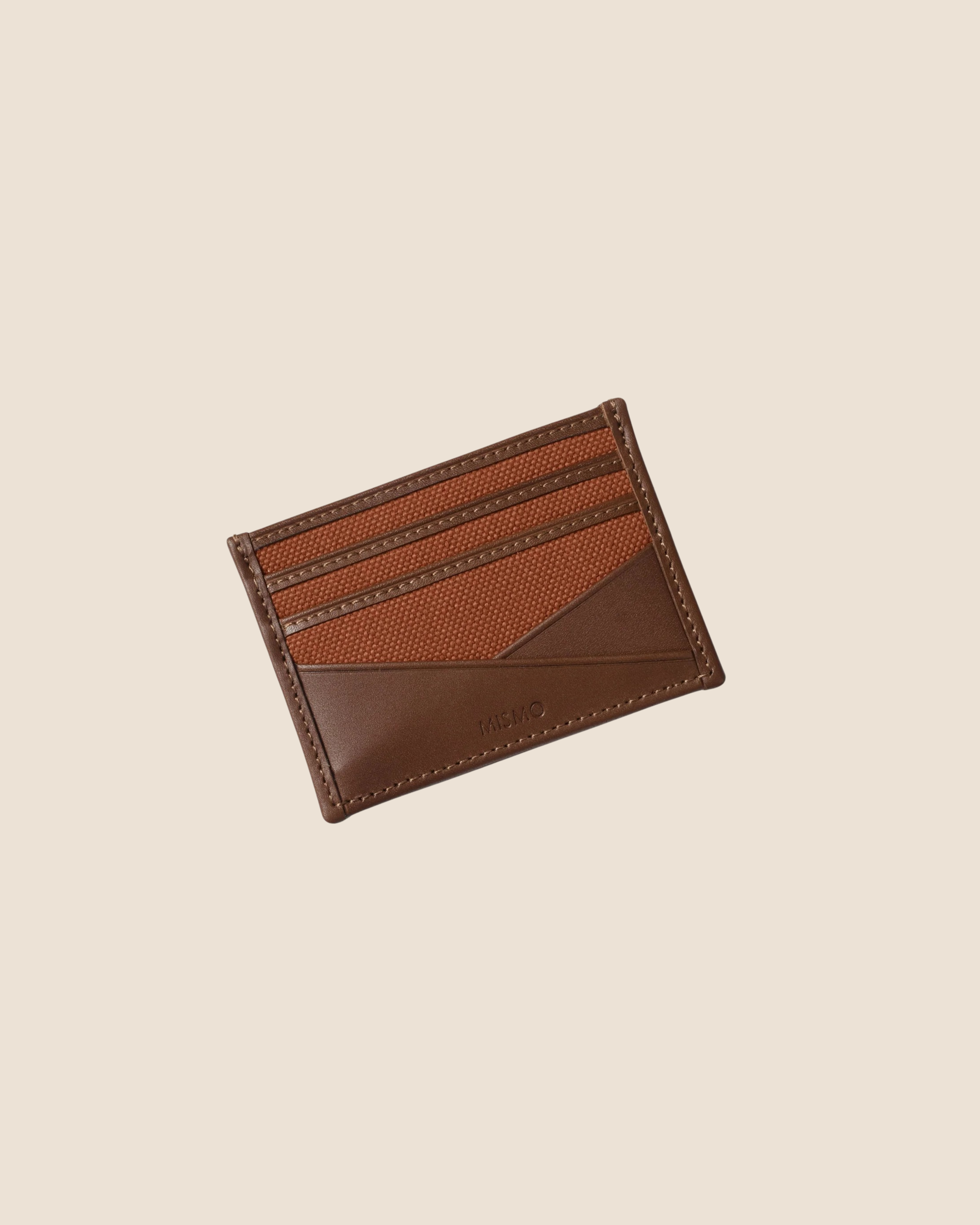 M/S Cardholder - Brun