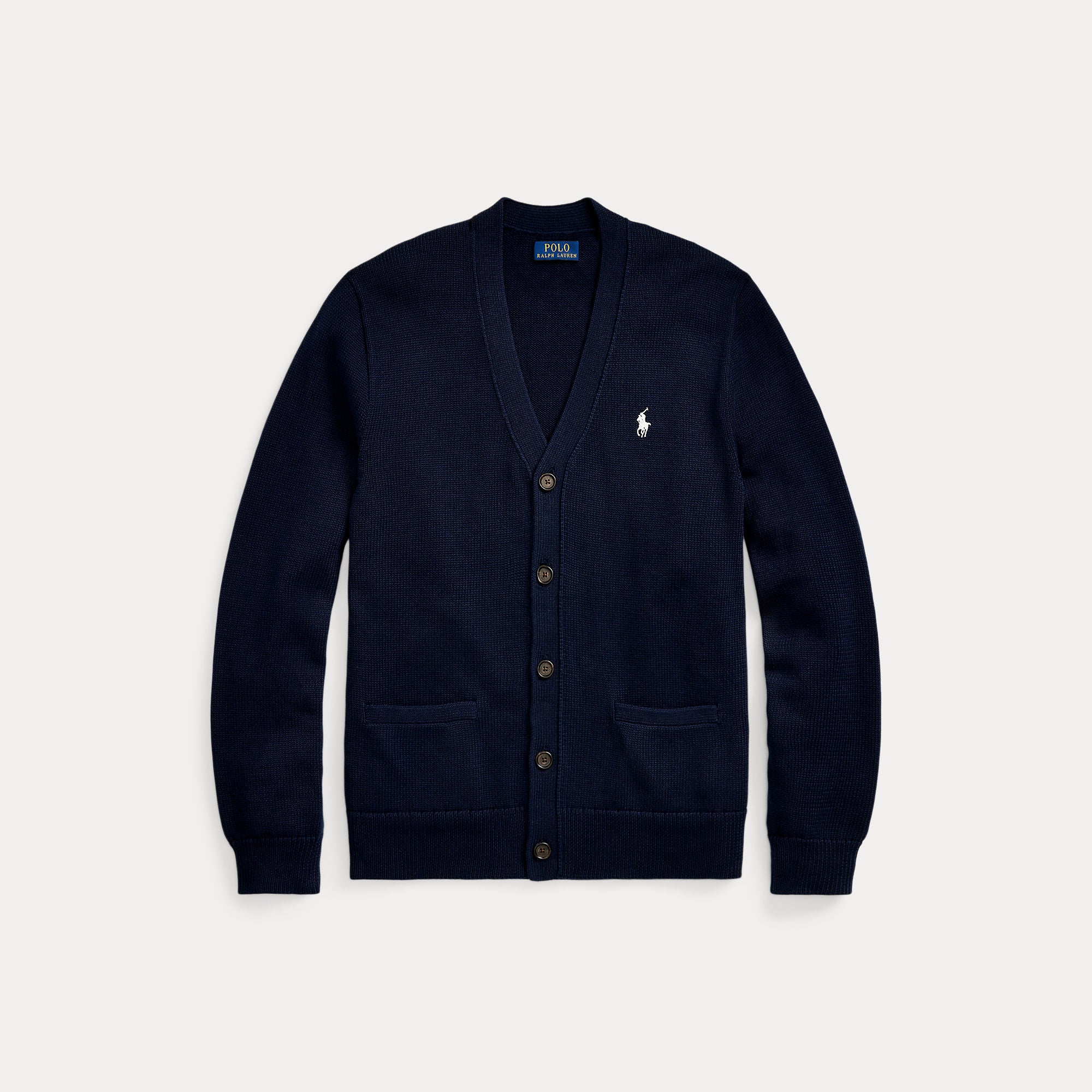 Cardigan Bomull - Navy