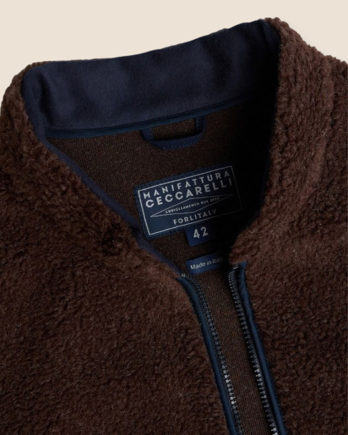Teddy Wool Vest - Brun