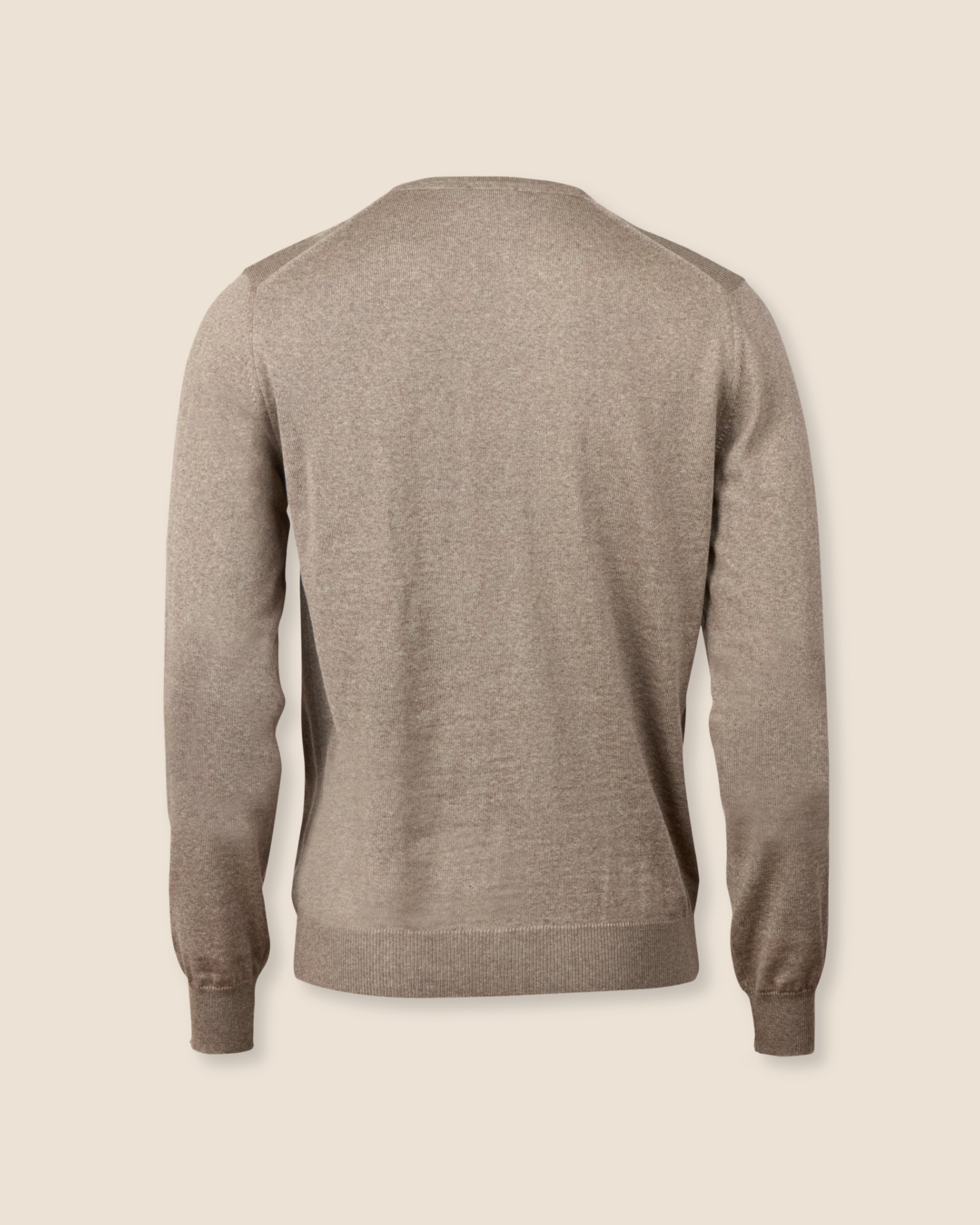 Merino Crew neck - Brun