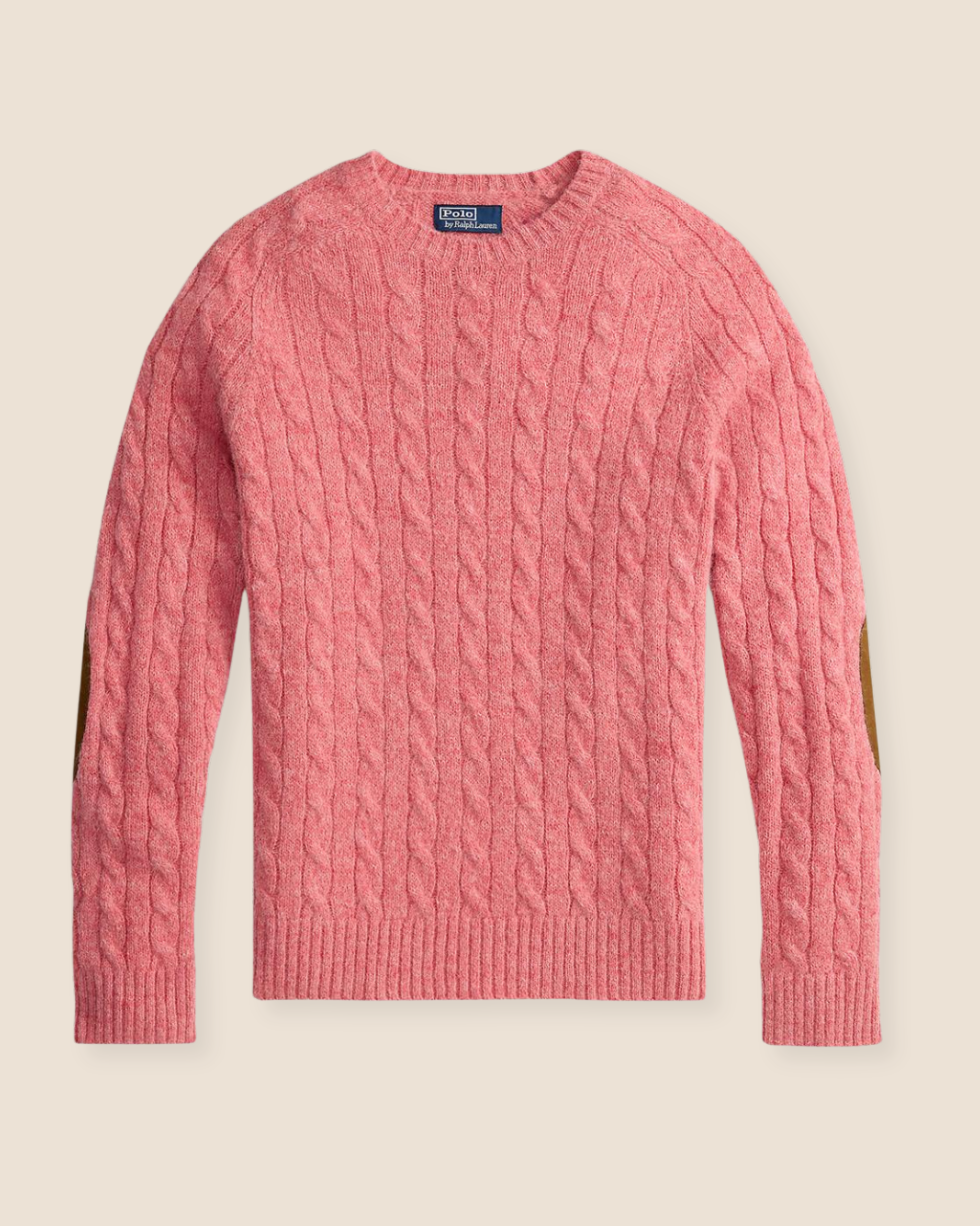 Flette Genser Alpaca Blend - Rosa