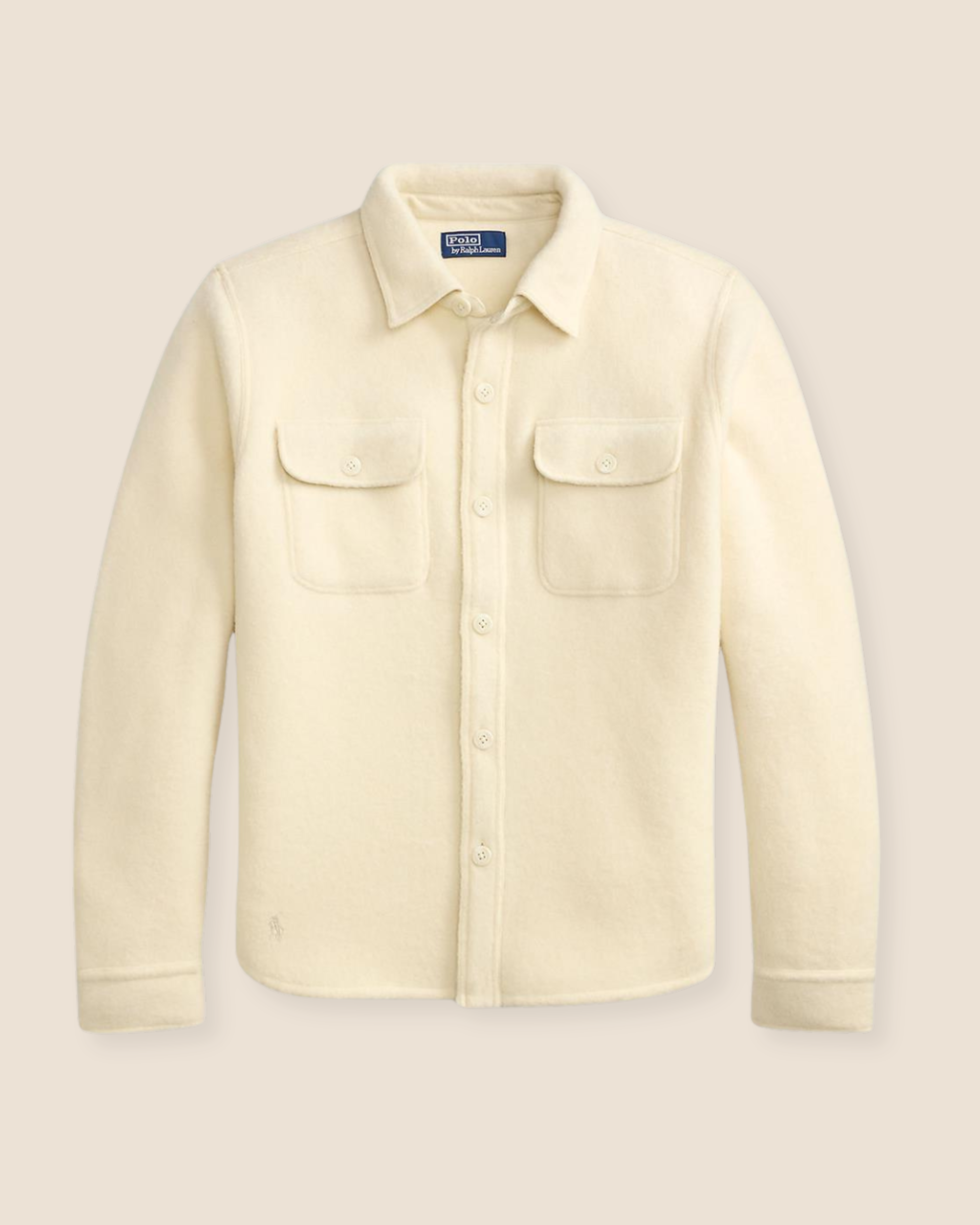 Overshirt Ull - Krem