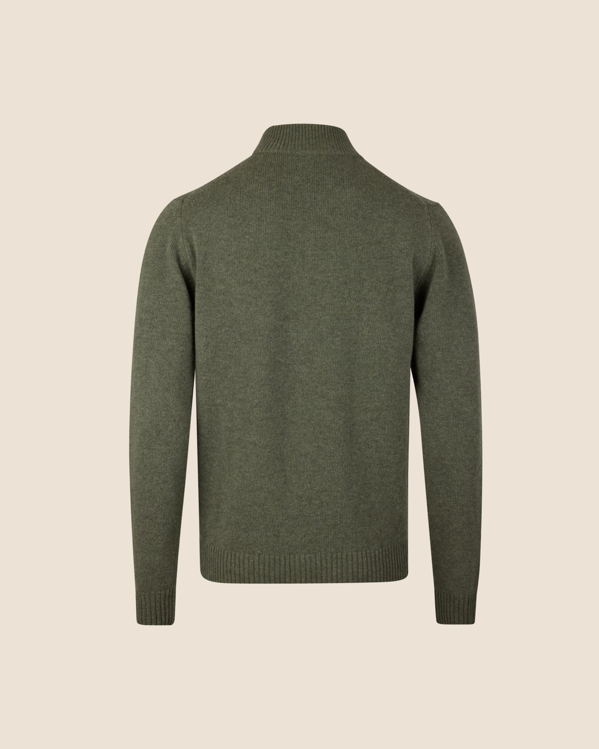 Merino Half-Zip - Grønn