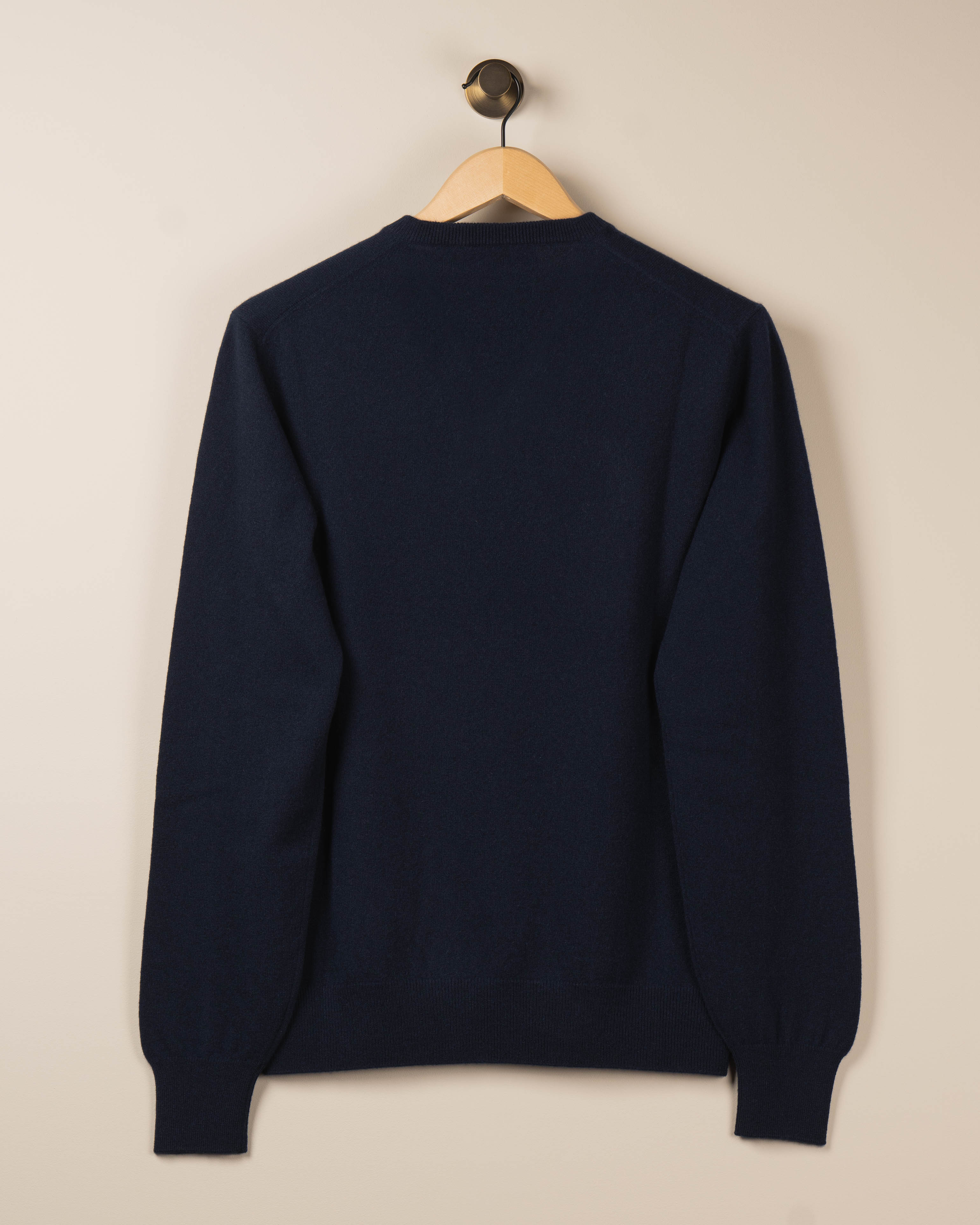 Kashmir V-hals Genser - Navy