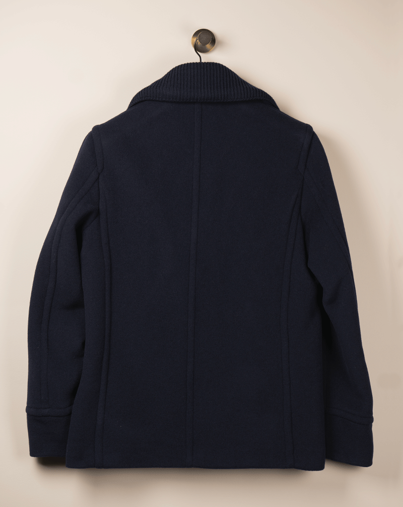 Peak Coat - Navy