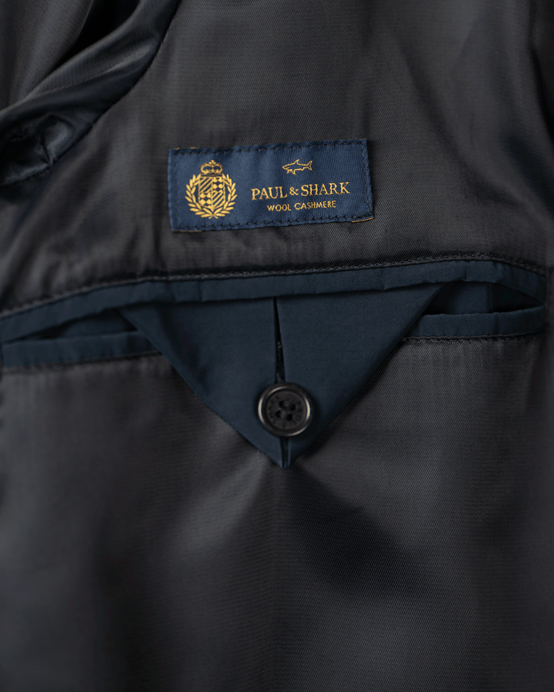 Peak Coat - Navy