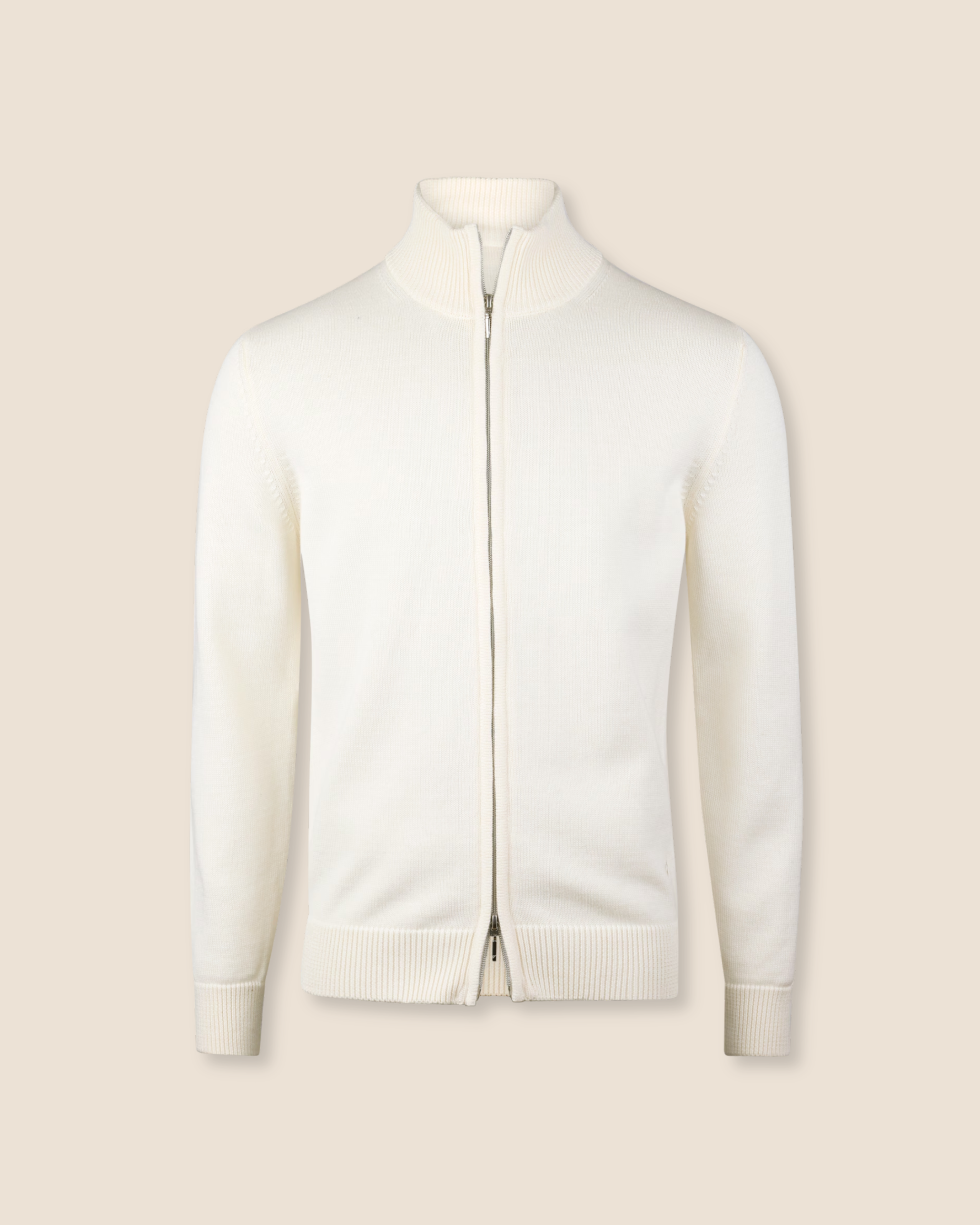 Full-Zips Bomull - Hvit