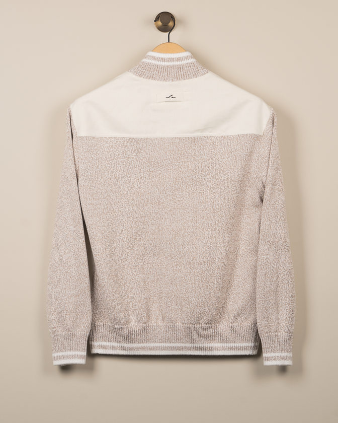 Hybrid bomber i lin & Piuma Bomull