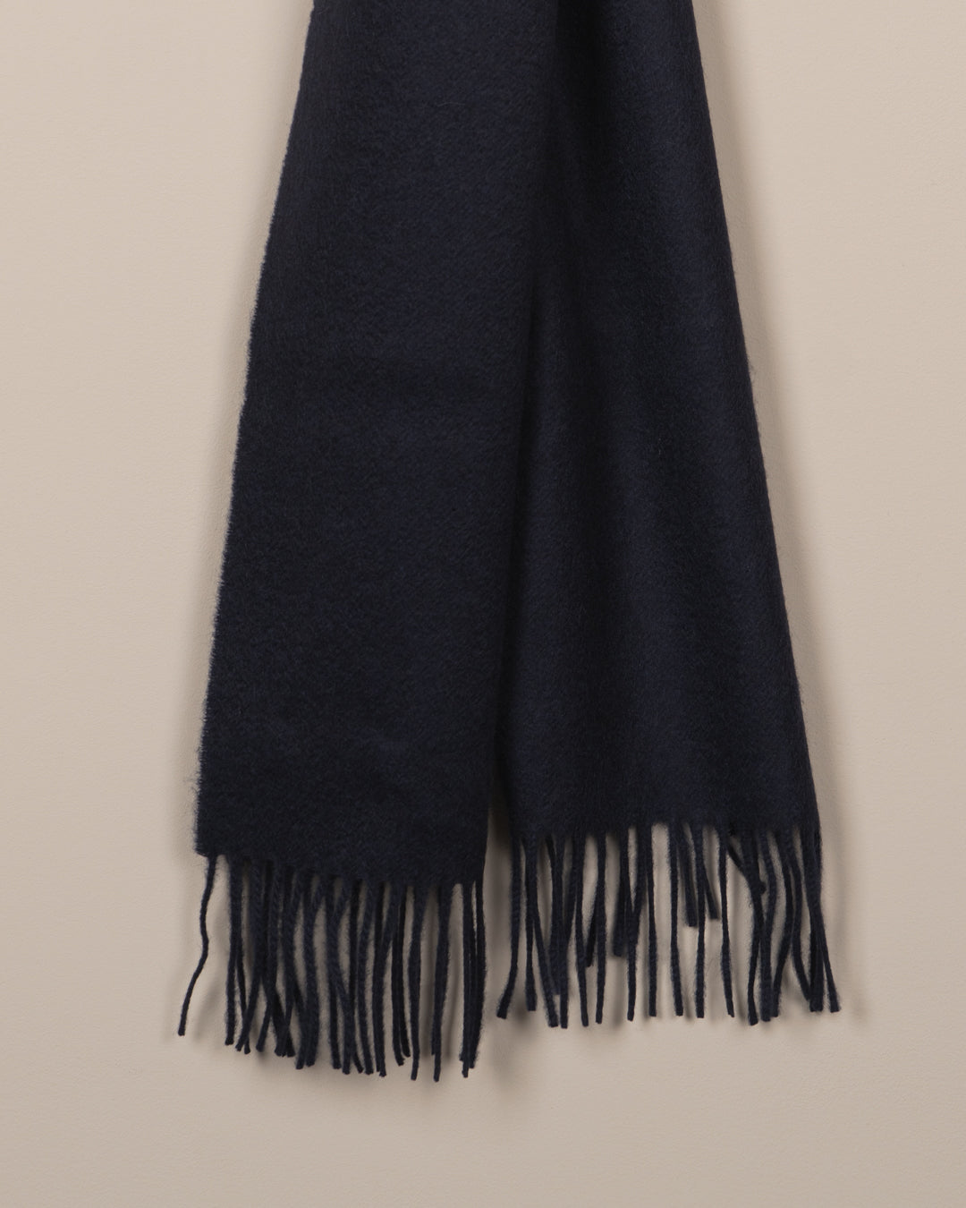 Ensfarget kasjmirskjerf - Navy