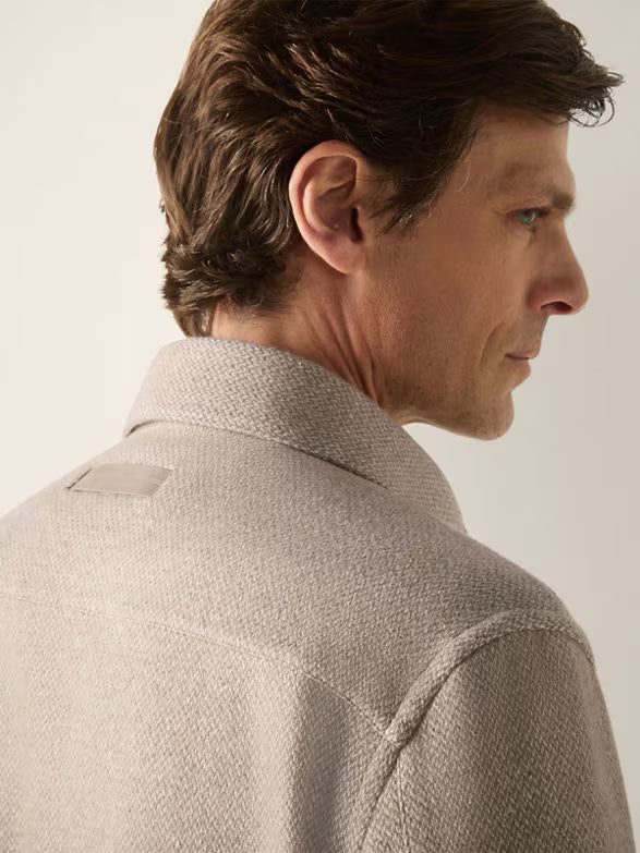 Casmere And Silk Donga Overshirt