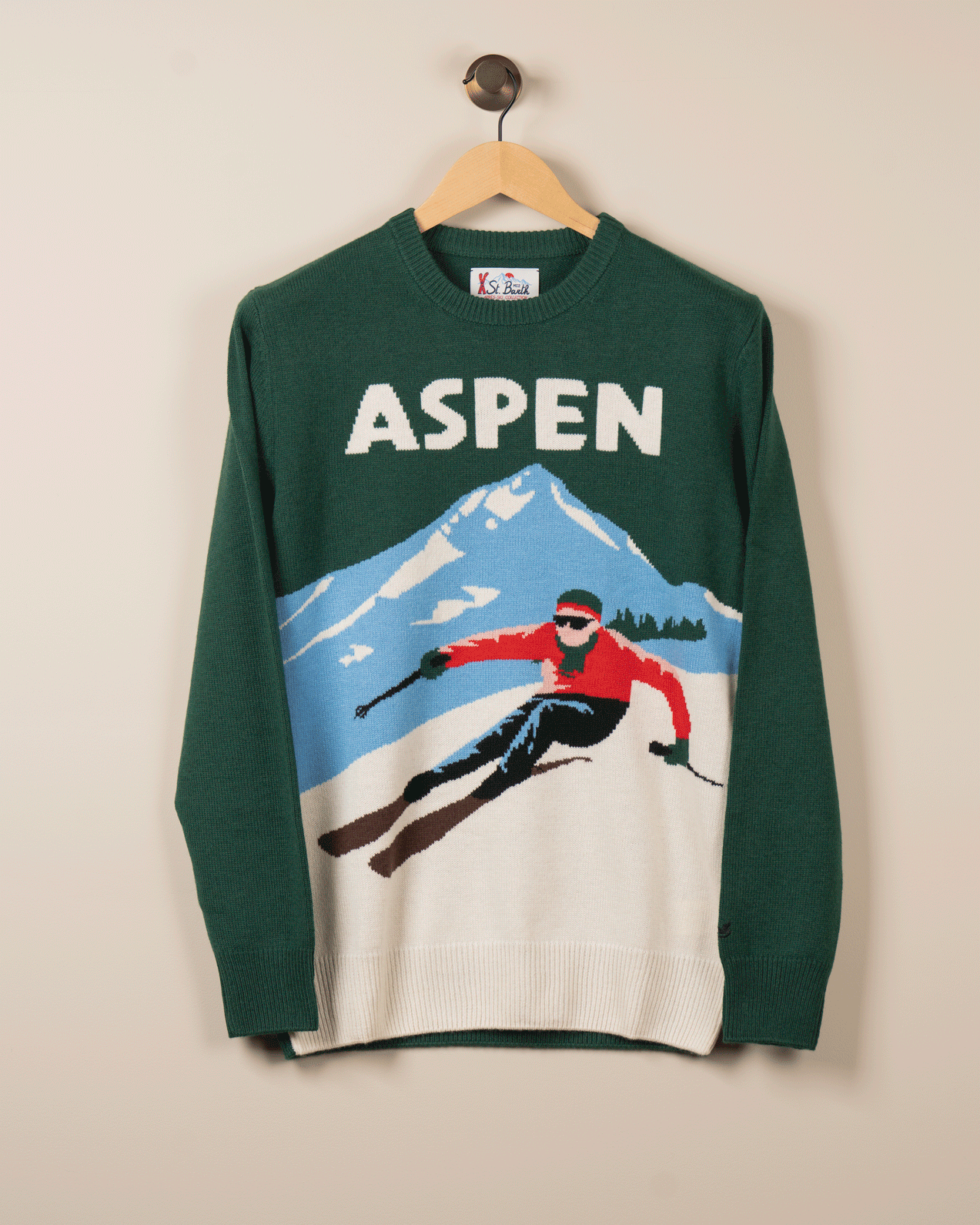 Ski Genser "Aspen" - Grønn