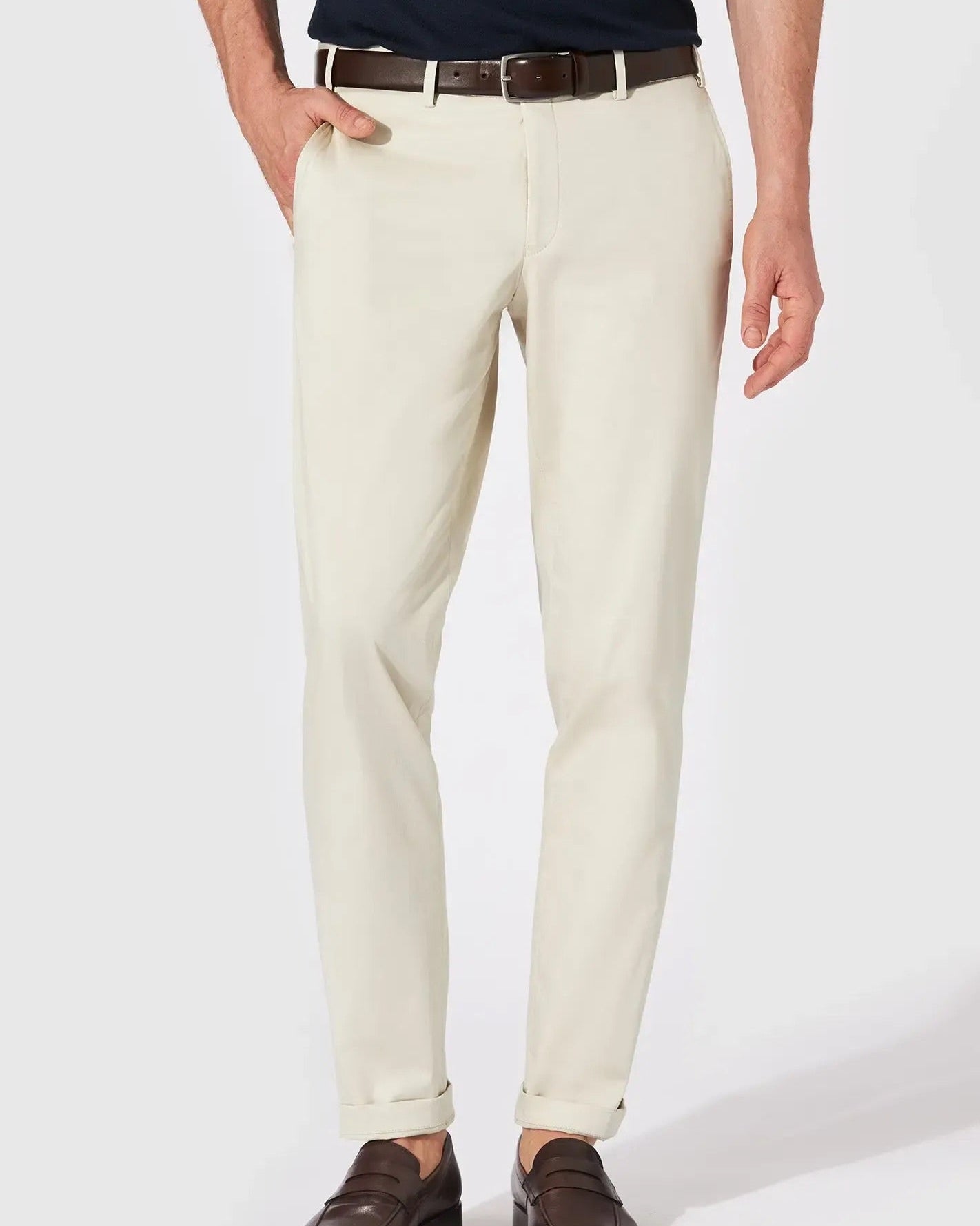 Bomulls Bukse  - Beige