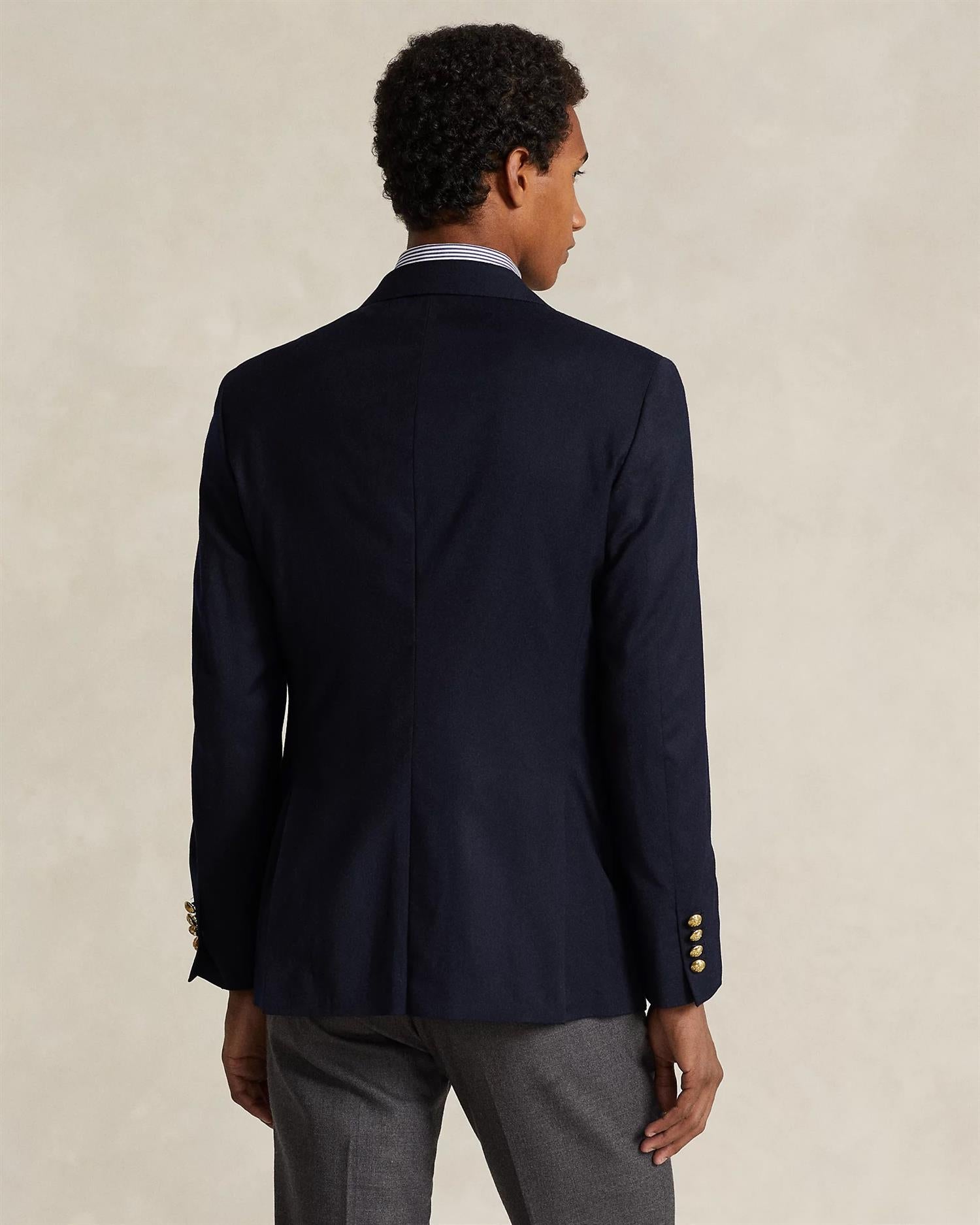 Polo Modern Gabardine Blazer - Navy-Polo Ralph Lauren-www.gunnaroye.no