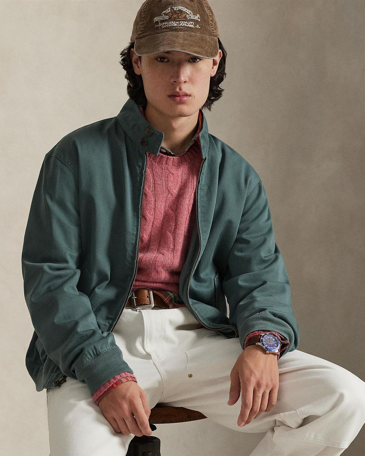 Windbreaker Vasket - Grønn