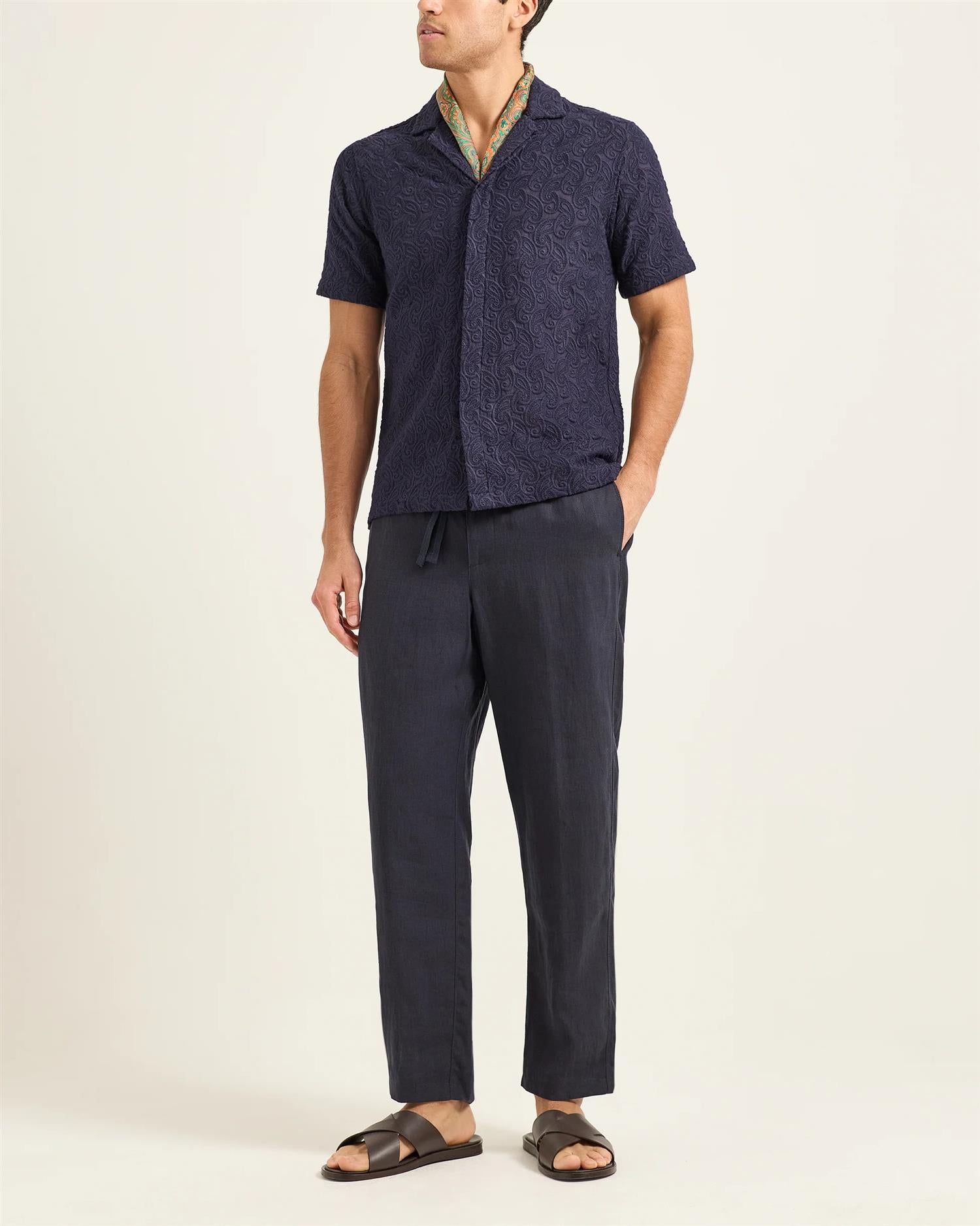 Maitan Broderie - Navy